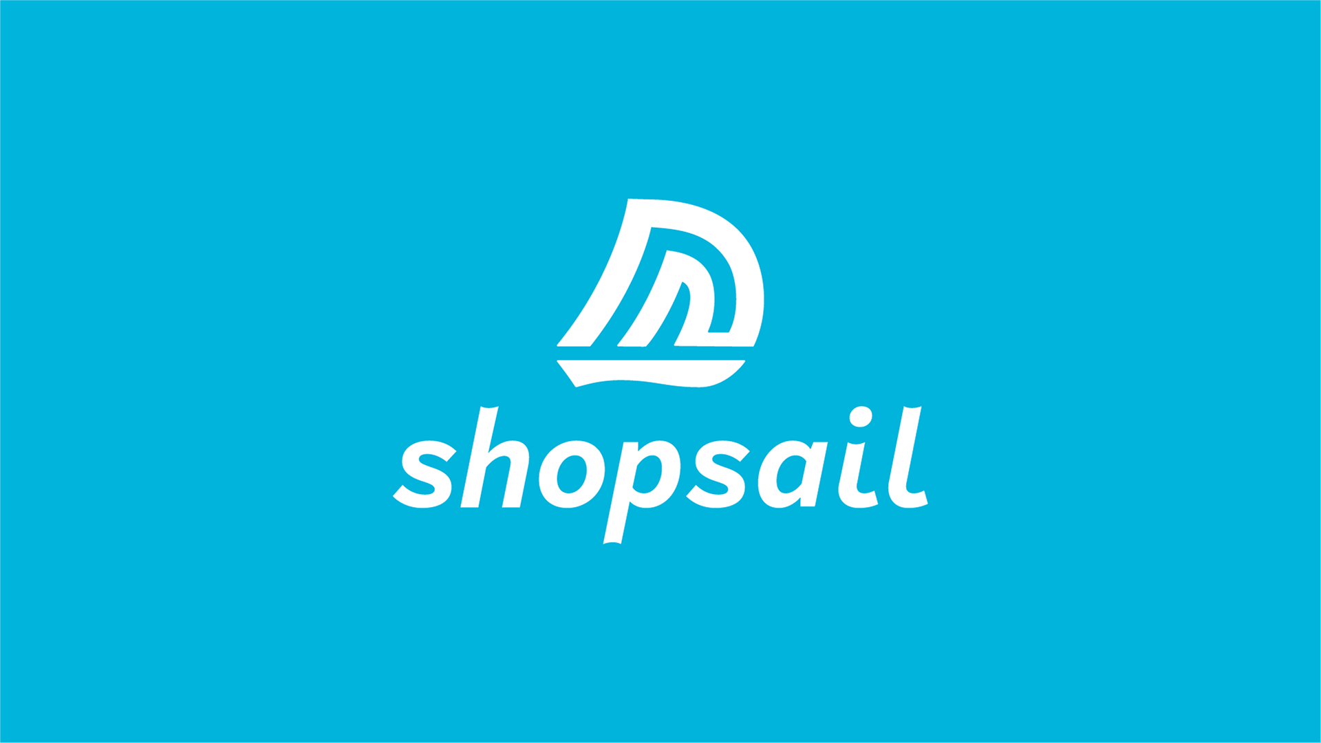 Shopsail- Vertical logo- light blue