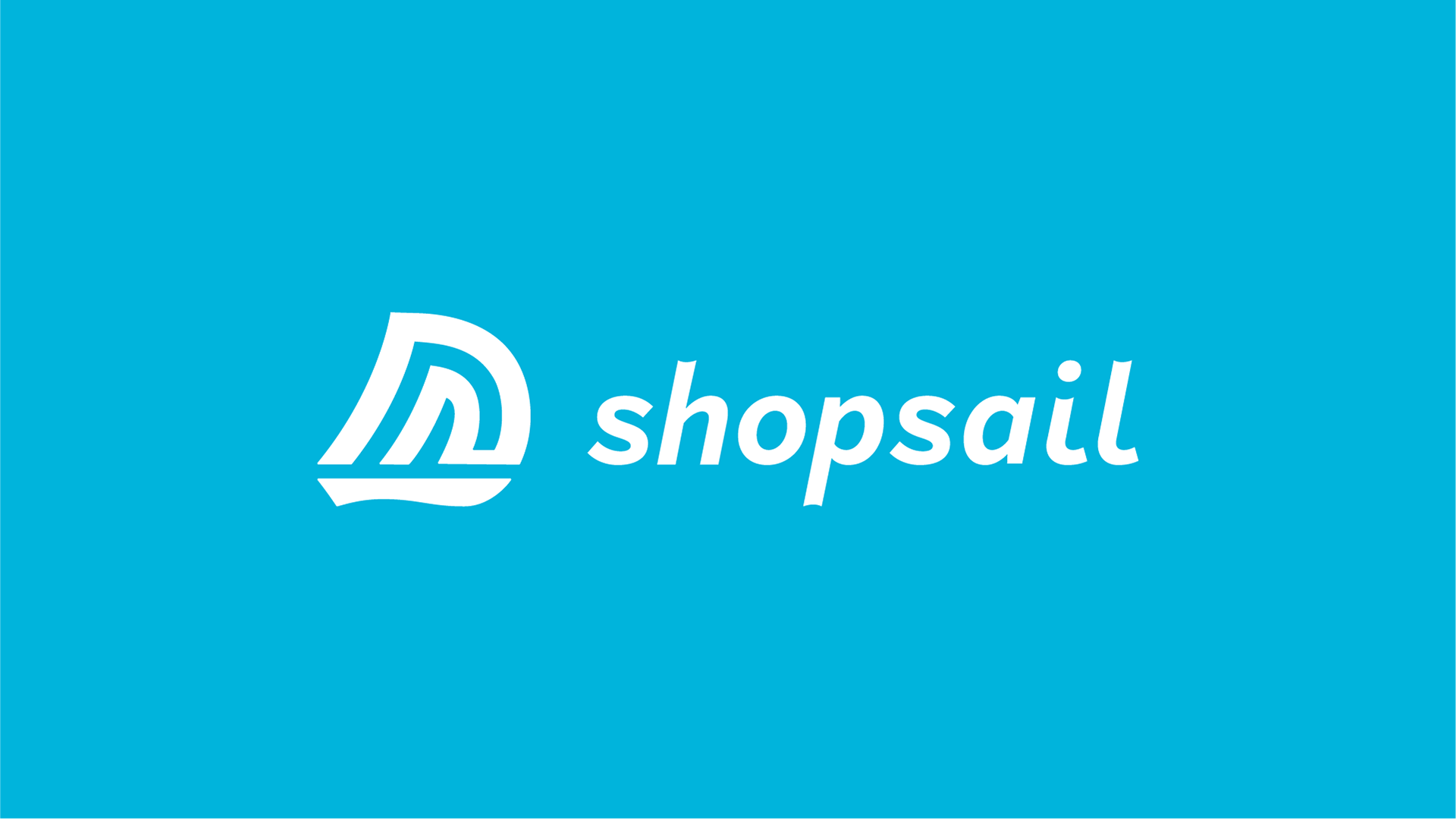 Shopsail- Horizontal logo- light blue