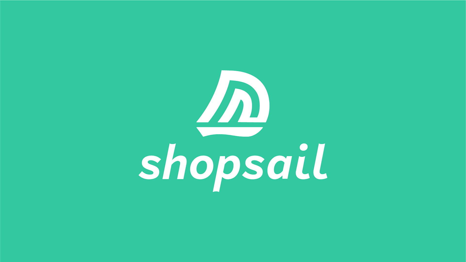 Shopsail- Vertical logo- green