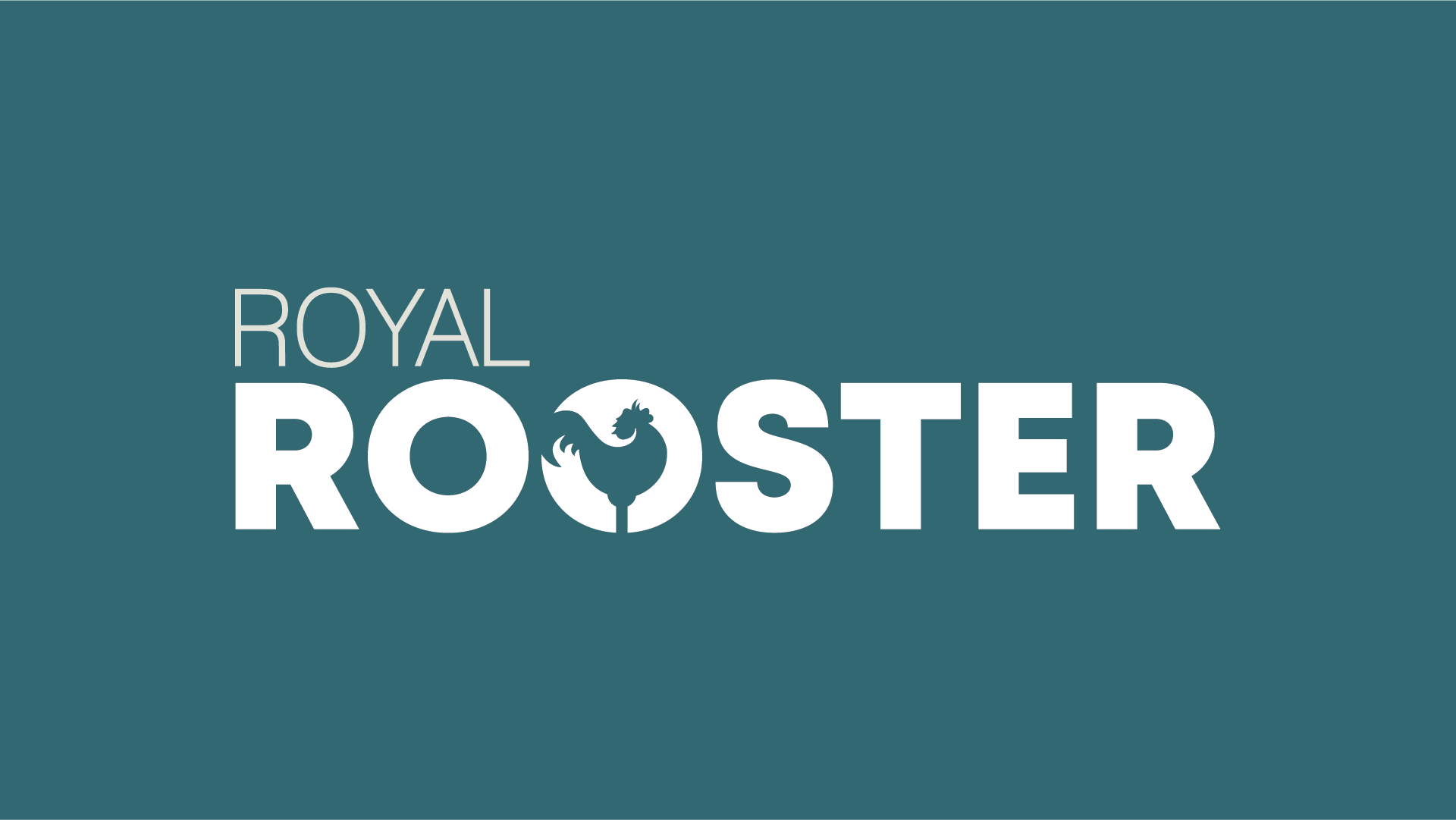 Royal Rooster- logo- Blue
