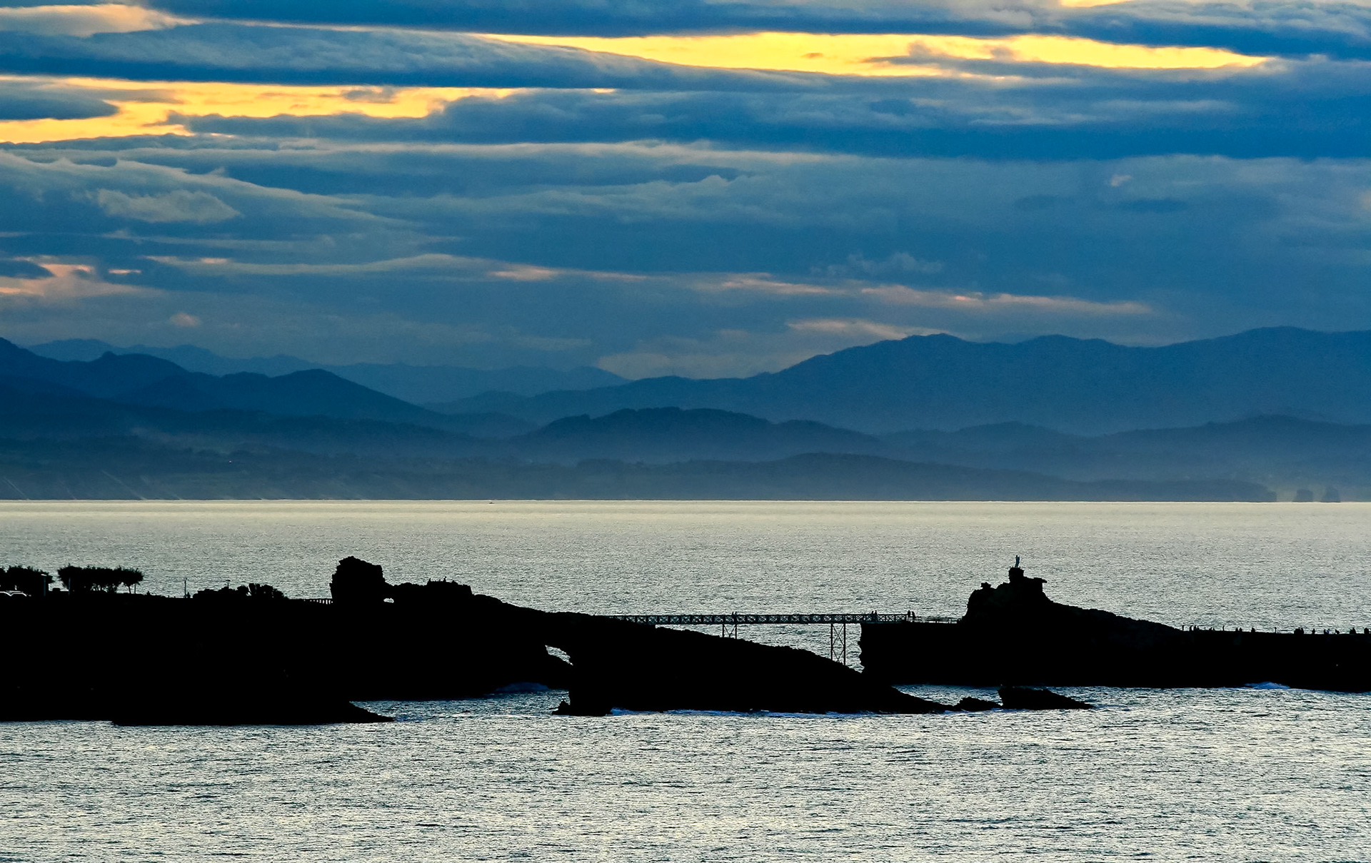 Rocher de la vierge Biarritz