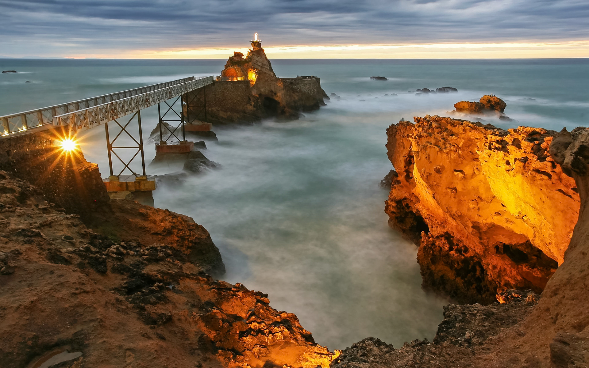 Rocher de la vierge Biarritz