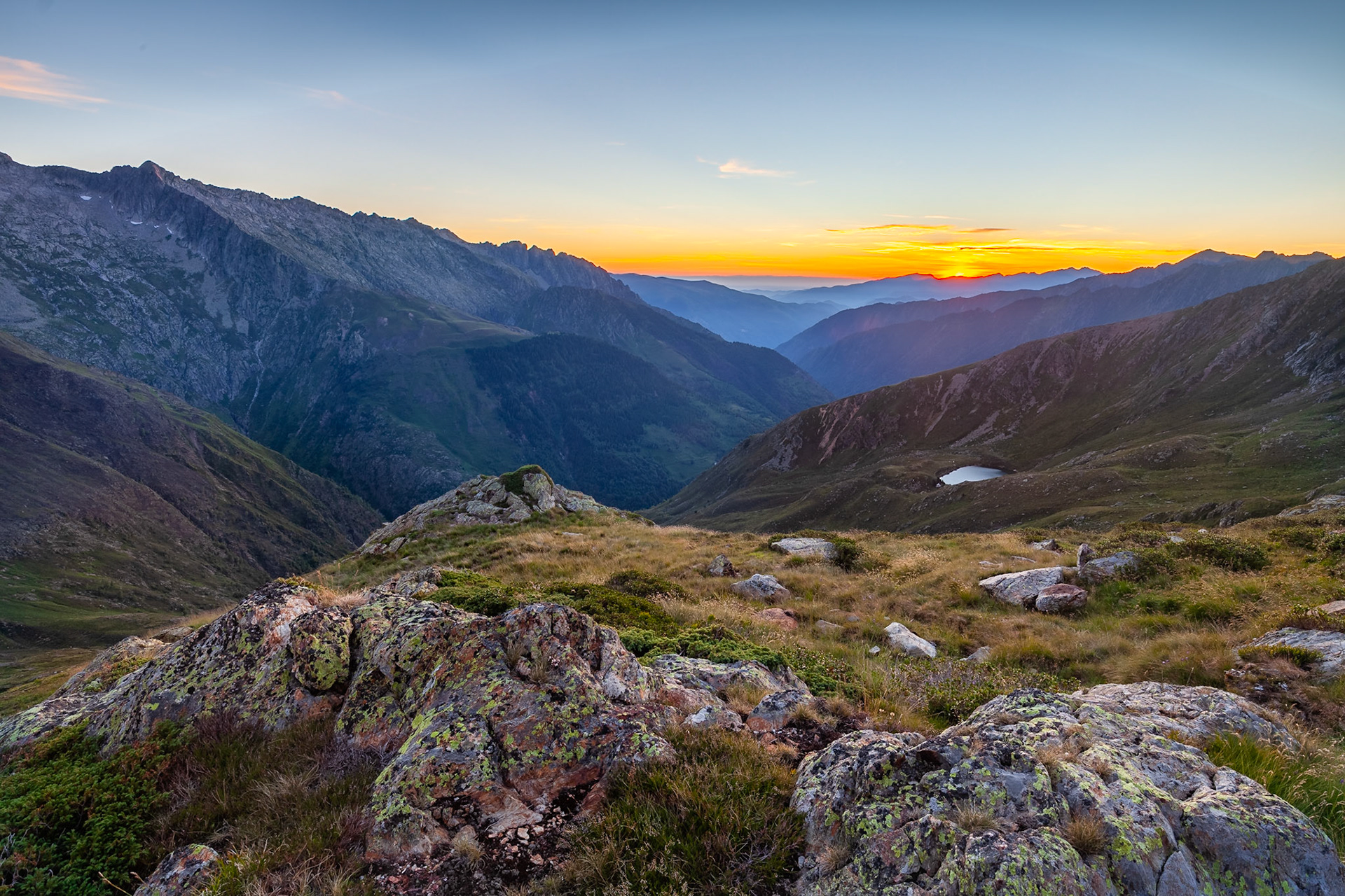Ariège, Lever de soleil