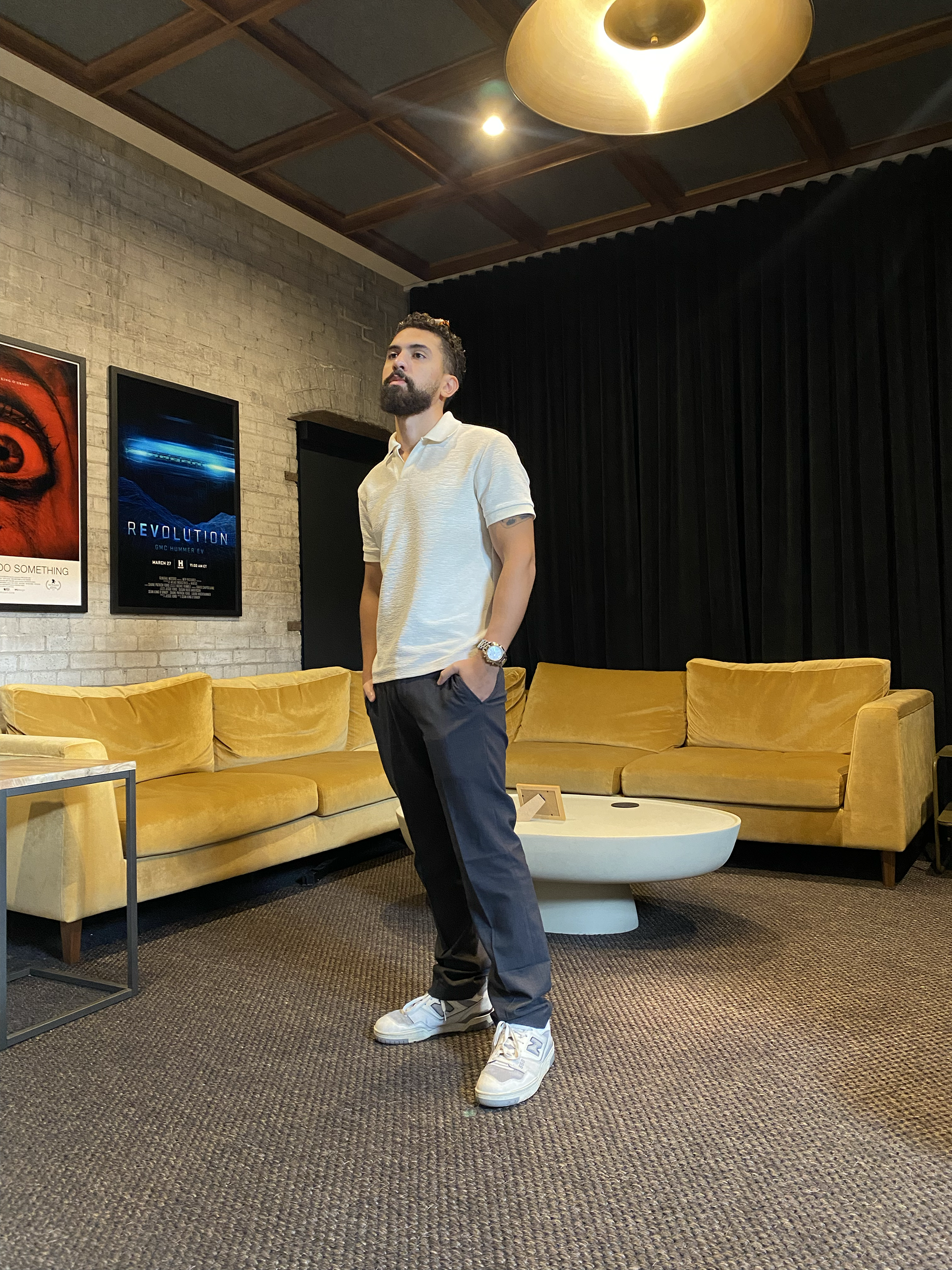 In the editing room at Hiatus Post - Detroit, MI