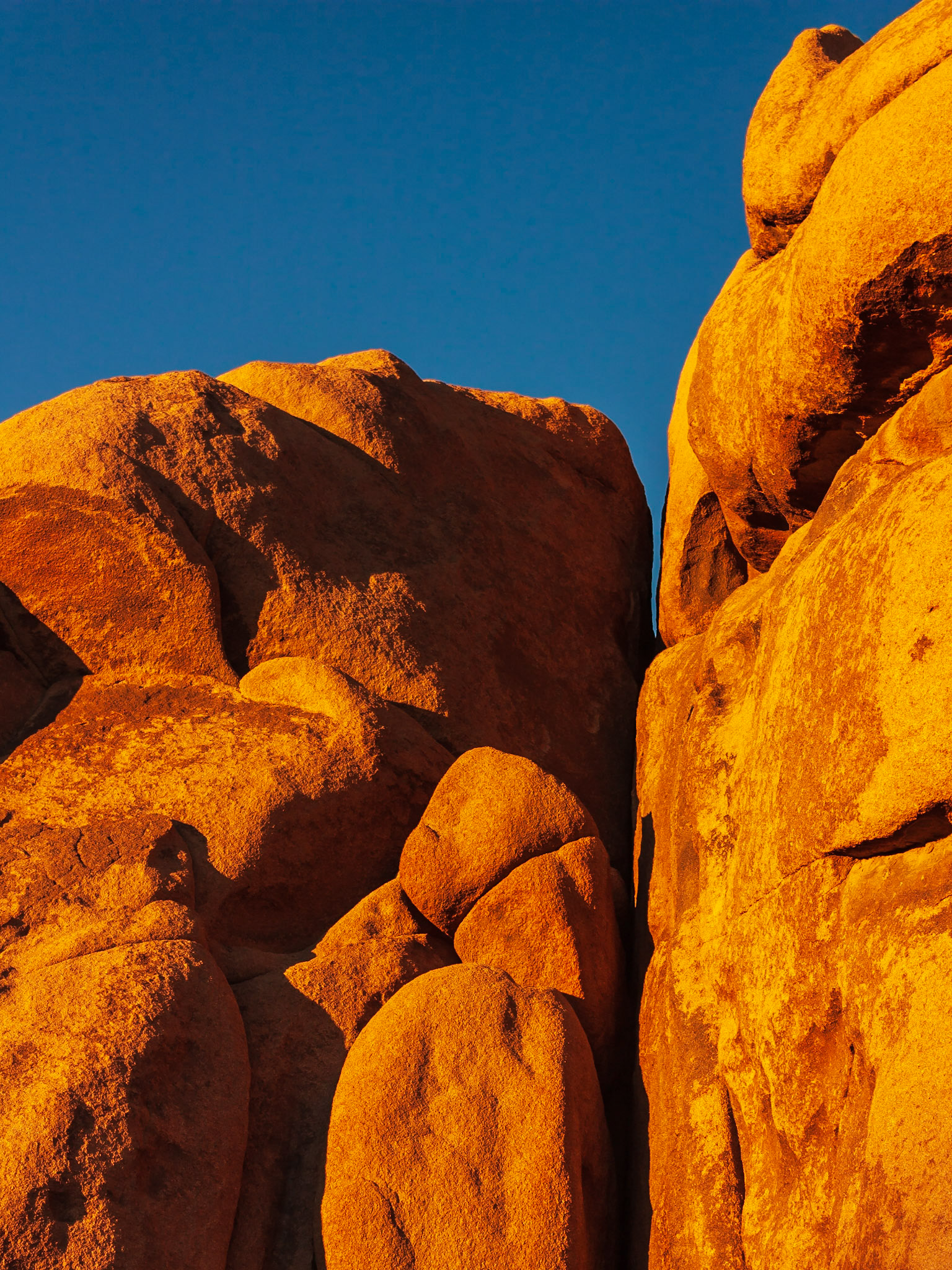 Sunset on Jumbo Rocks