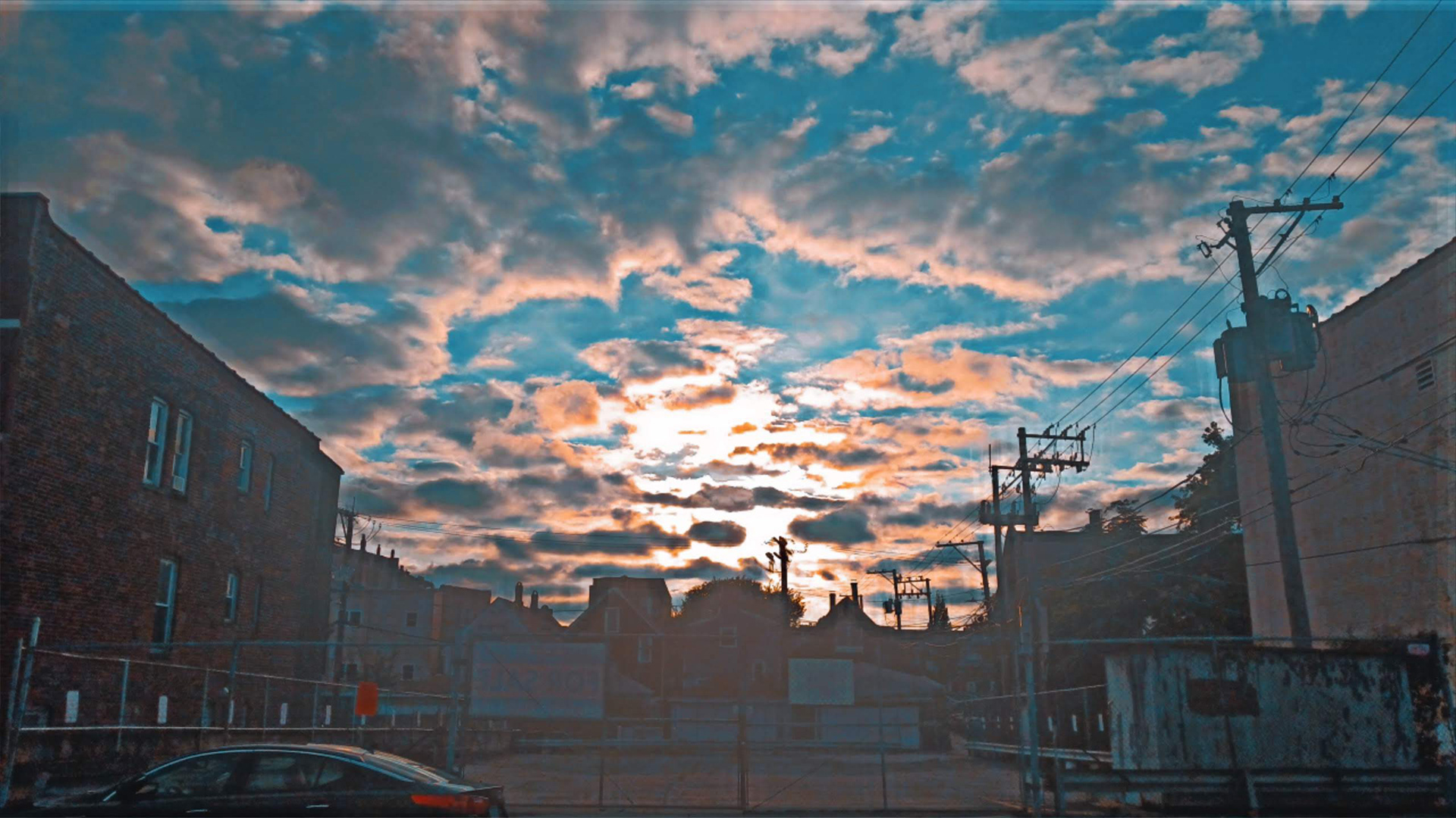 Marco Campos EXHIBIT The inspiration of the picture i took was that I like how perspective and the color of it.The message i would send is that there is always good views when your out but cant seem to find them but try.