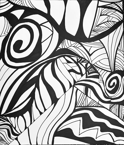 Aolani Curt - Abstract design with a strong sense of line and movement.