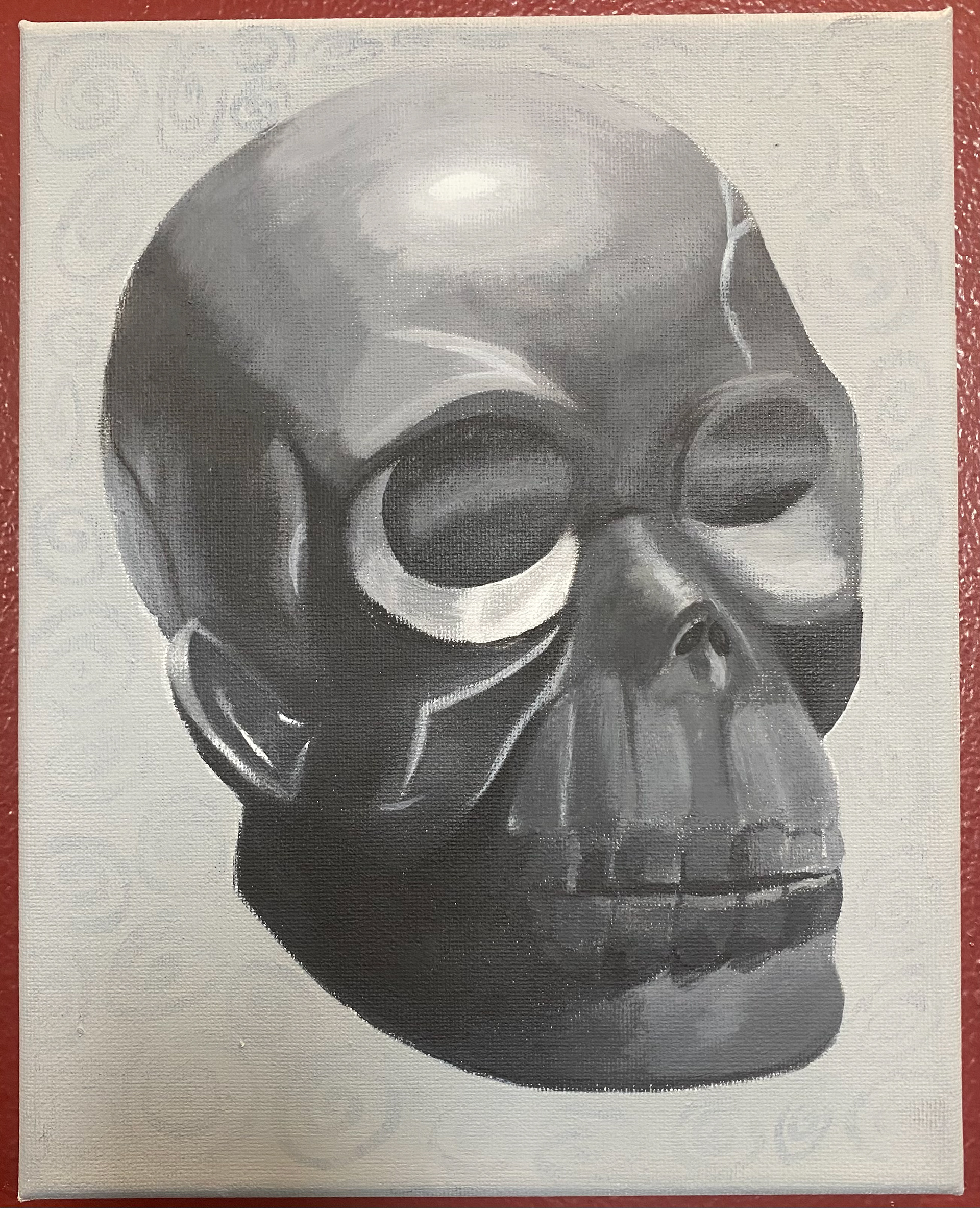 Melanie Miranda - I painted the ceramic skull decoration I had in my room. It was a present from my mom for my 15th birthday. She’s the only one who truly knows me.