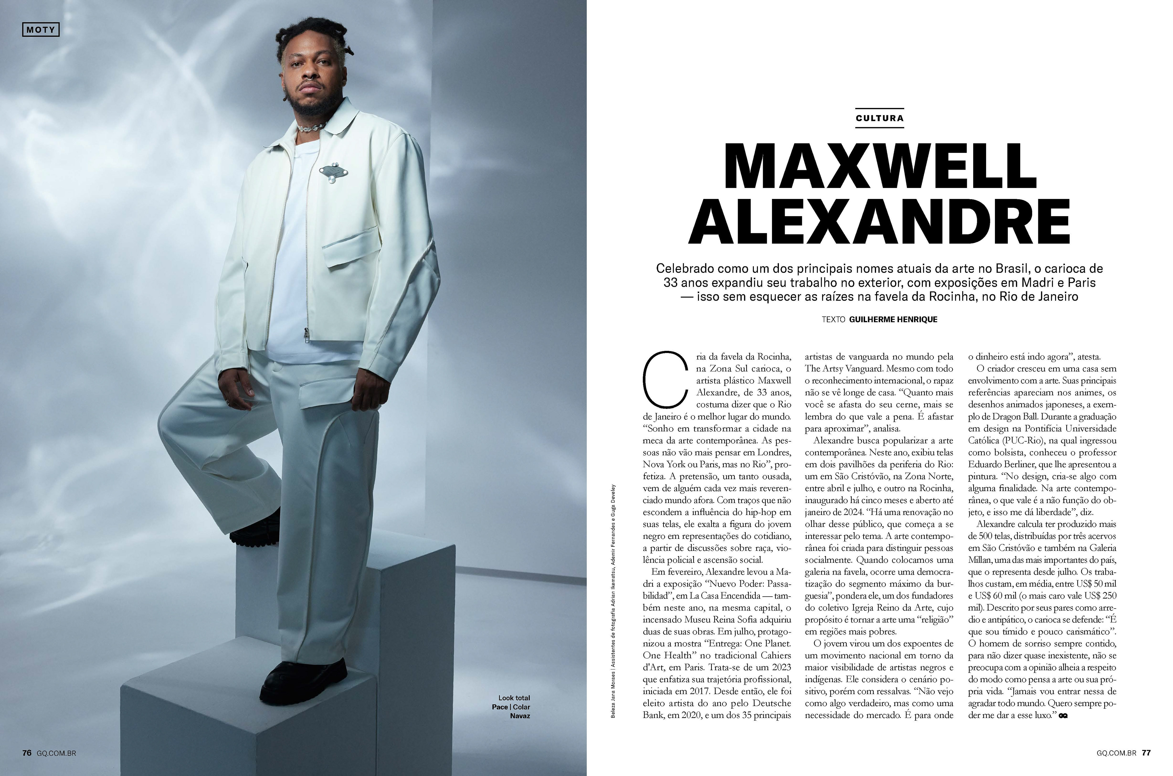 GQ 141 | MAXWELL ALEXANRDRE| MOTY | FOTO PEDRO DIMITROW