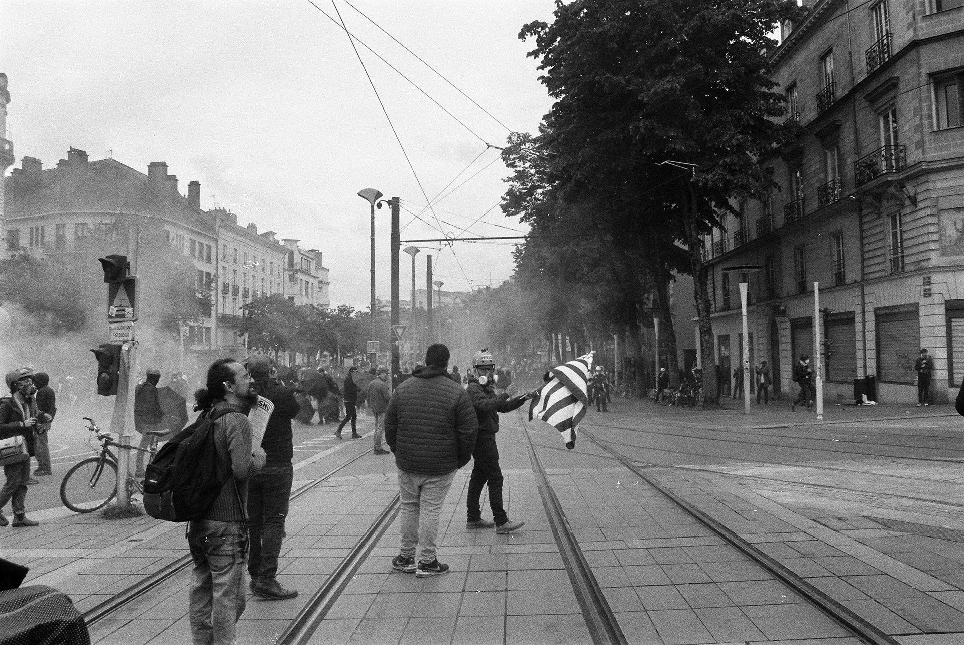 1er mai à Nantes (France) © Astrid Karoual