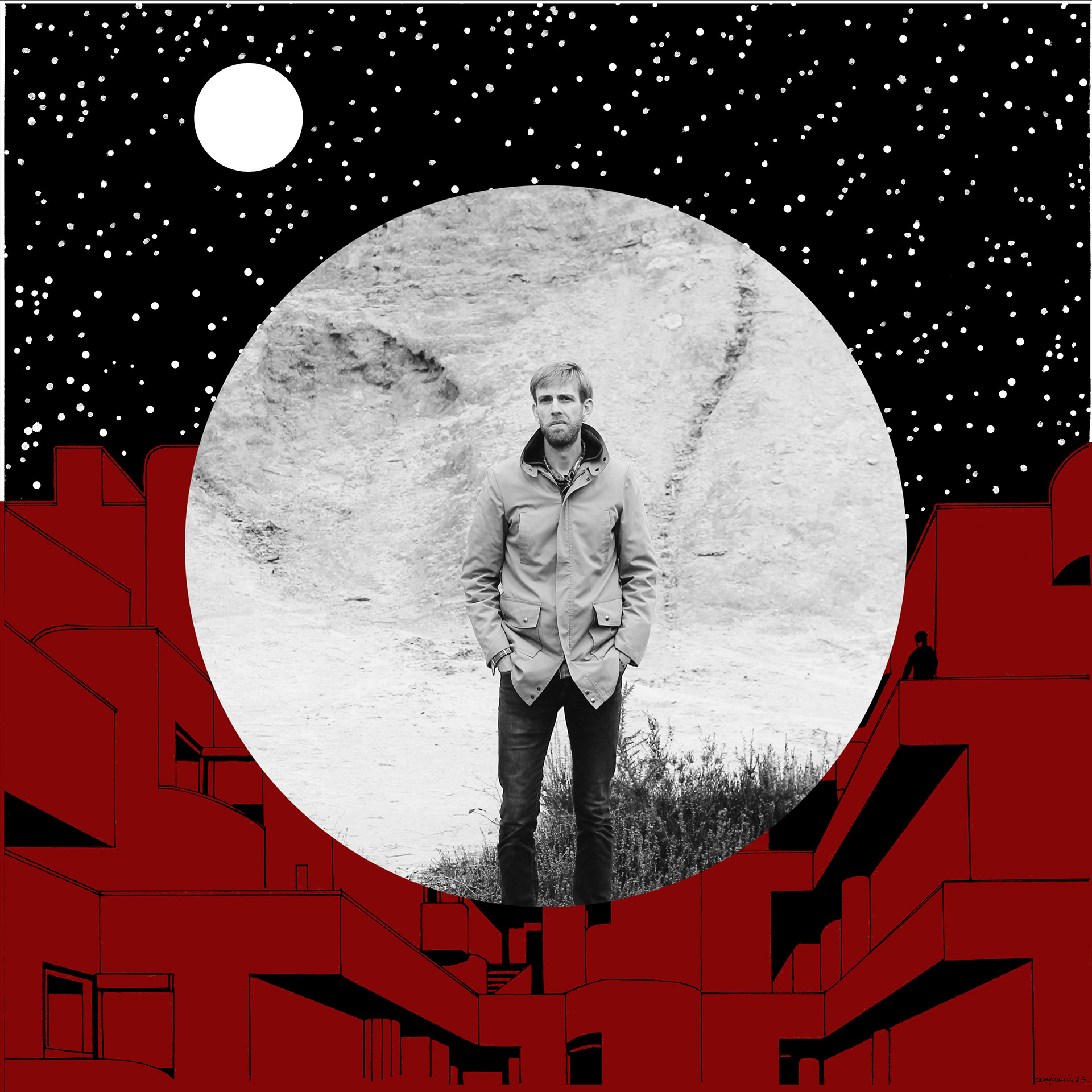 Photo pochette / Single "Les Jours Fériés" de Lødari © Astrid Karoual