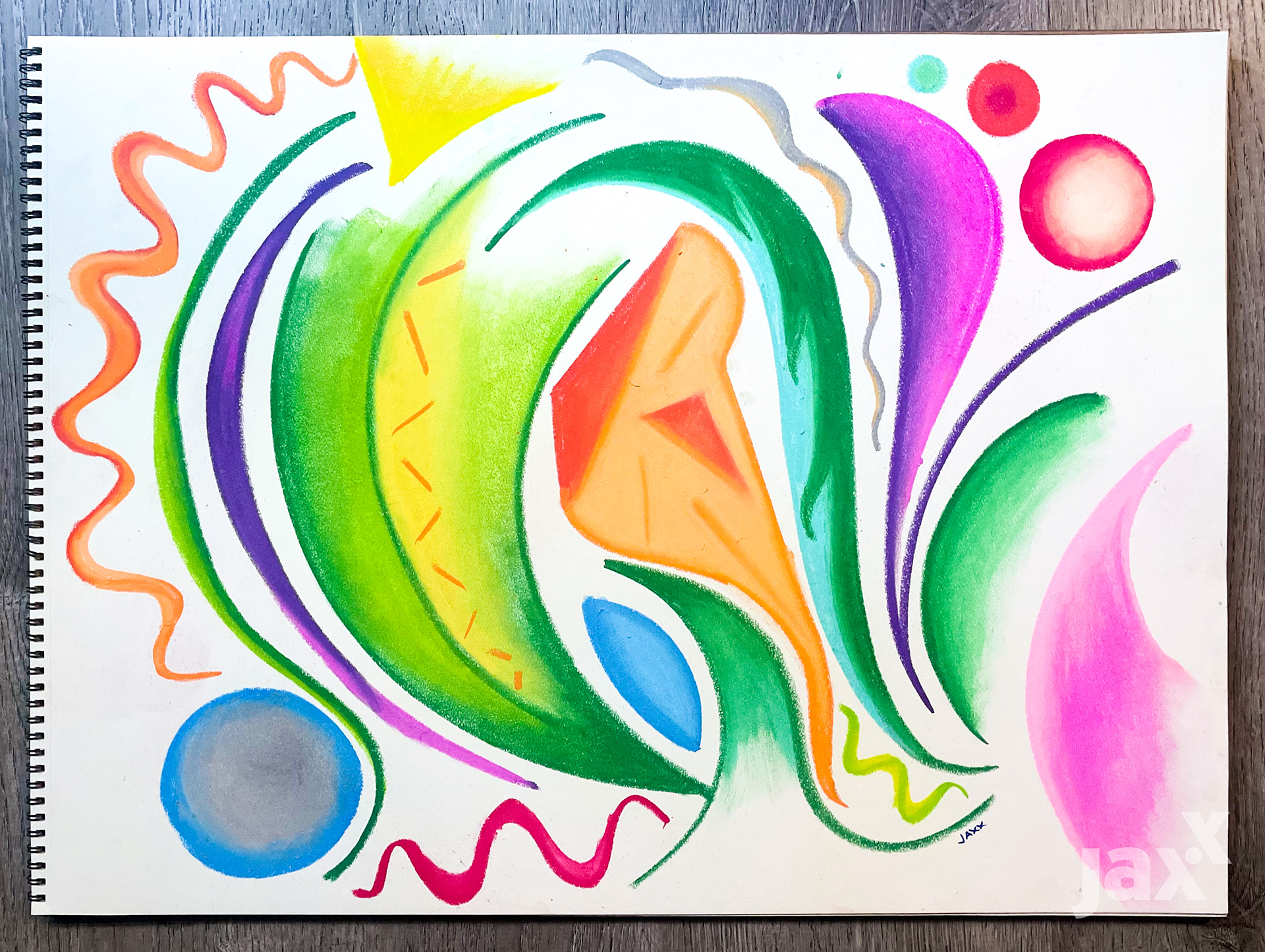 Untitled, 2022 (oil pastel)