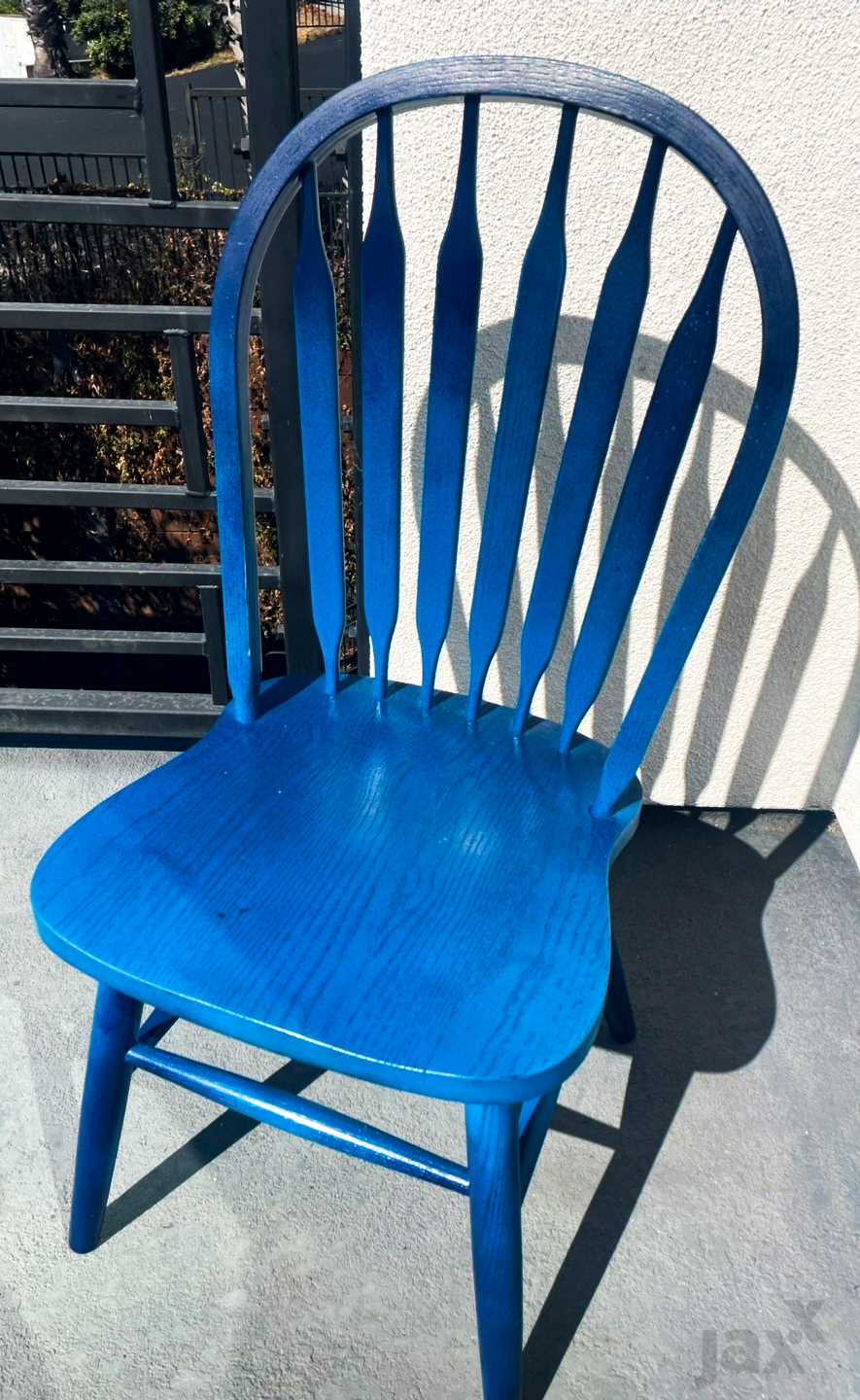 Blue Chairs – Outdoors