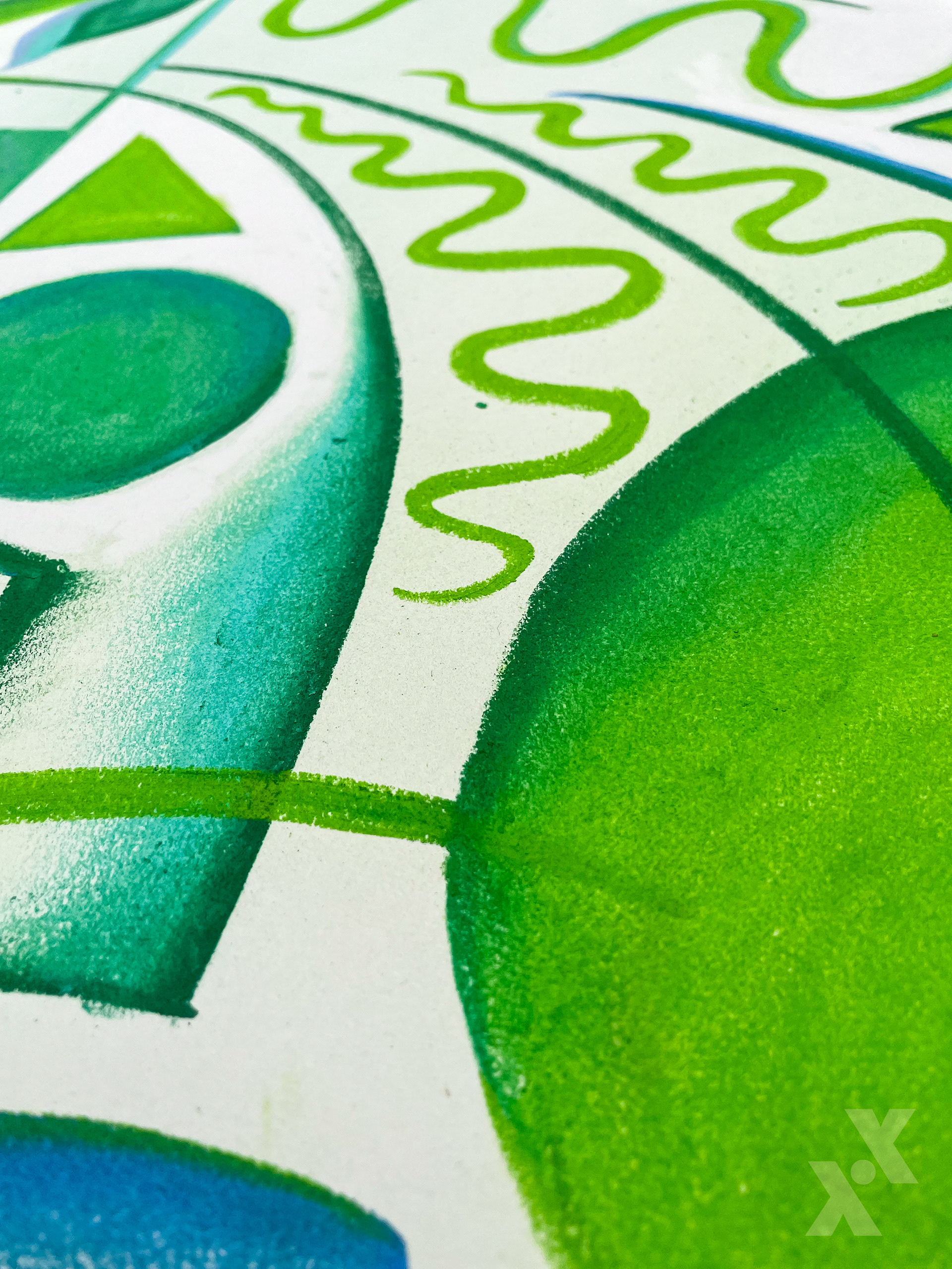 Pride Flags 2022 – Gay (pastel chalk)