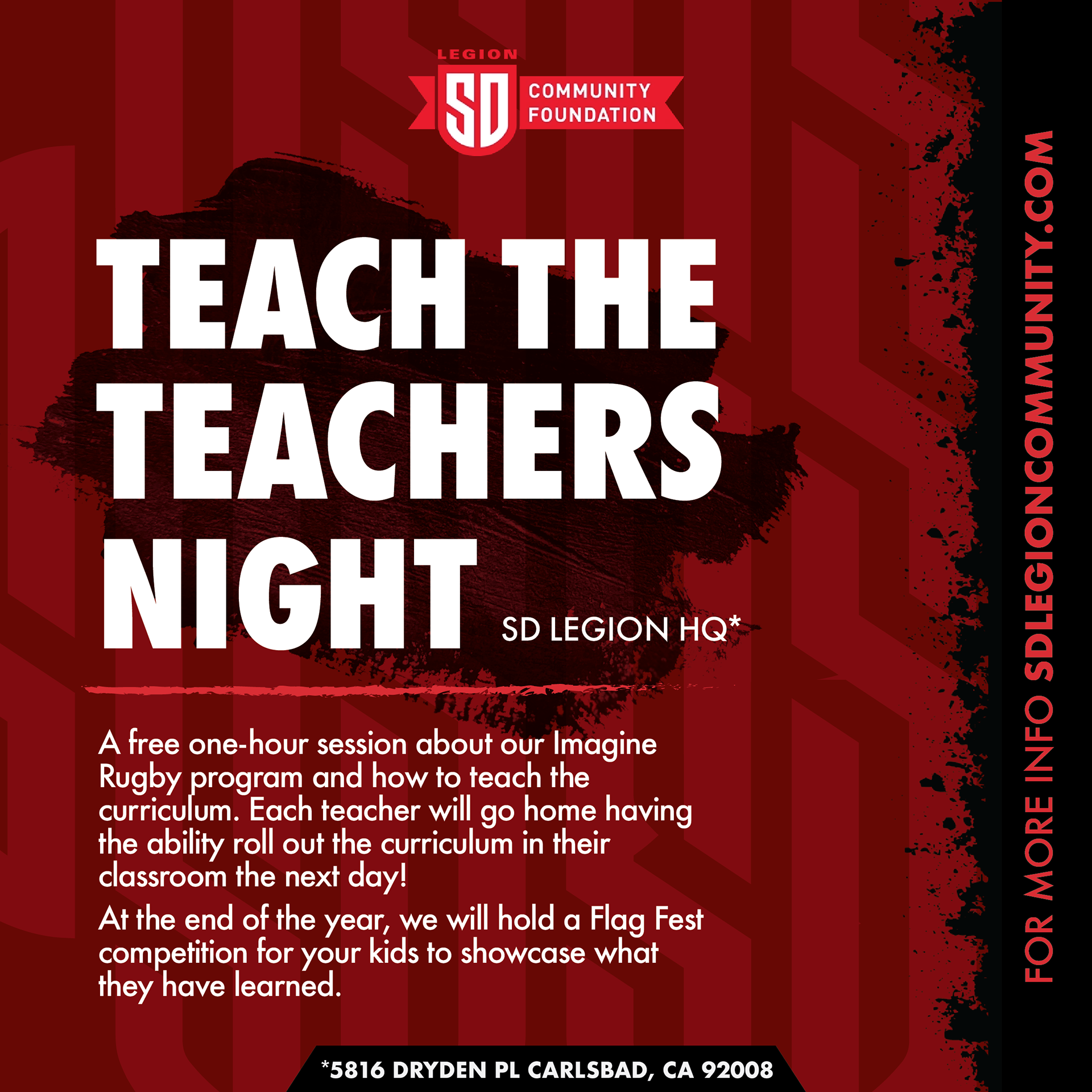 Teach the Teachers – [TEMPLATE]