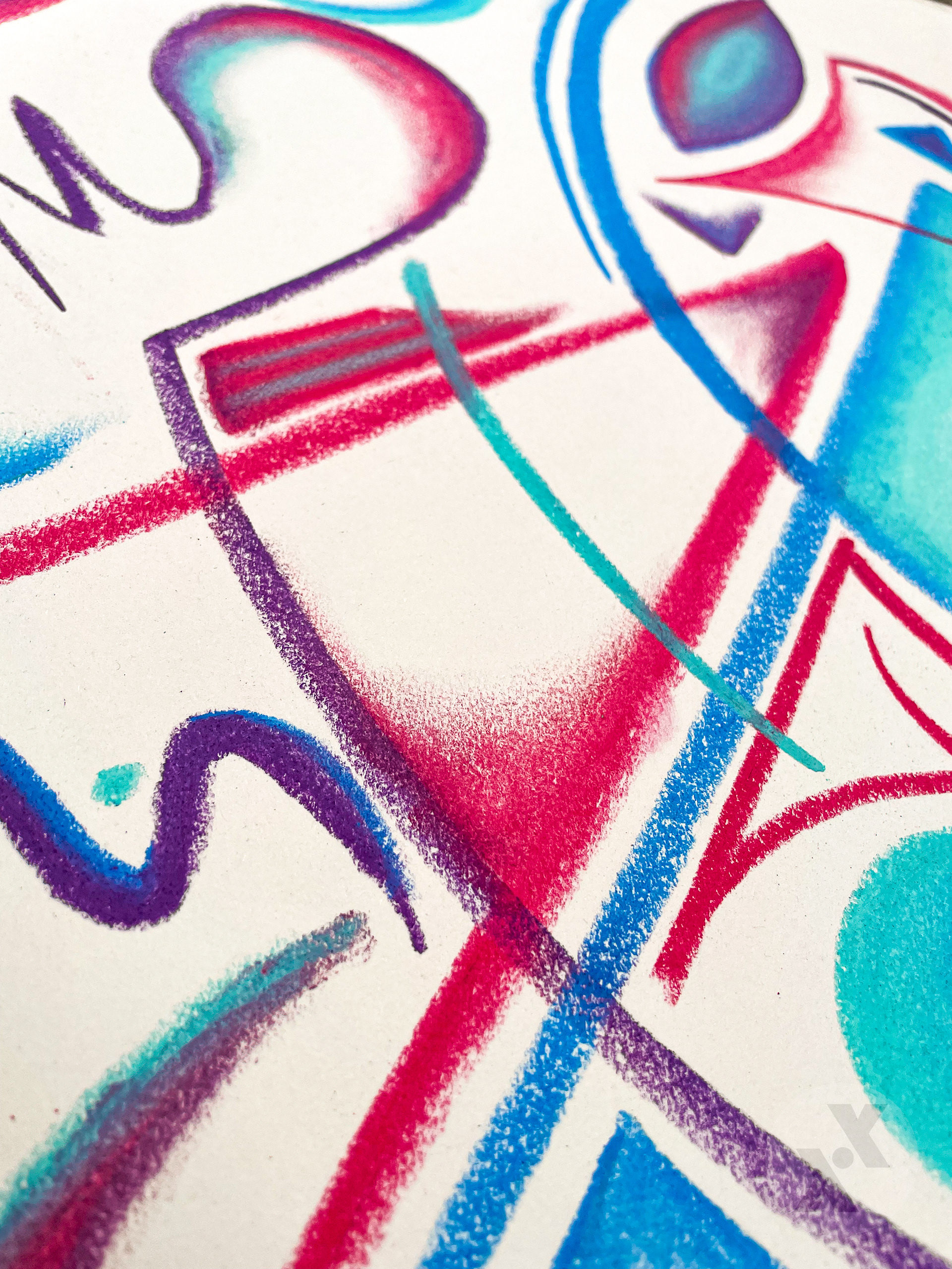 Pride Flags 2022 – Bisexual (pastel chalk)