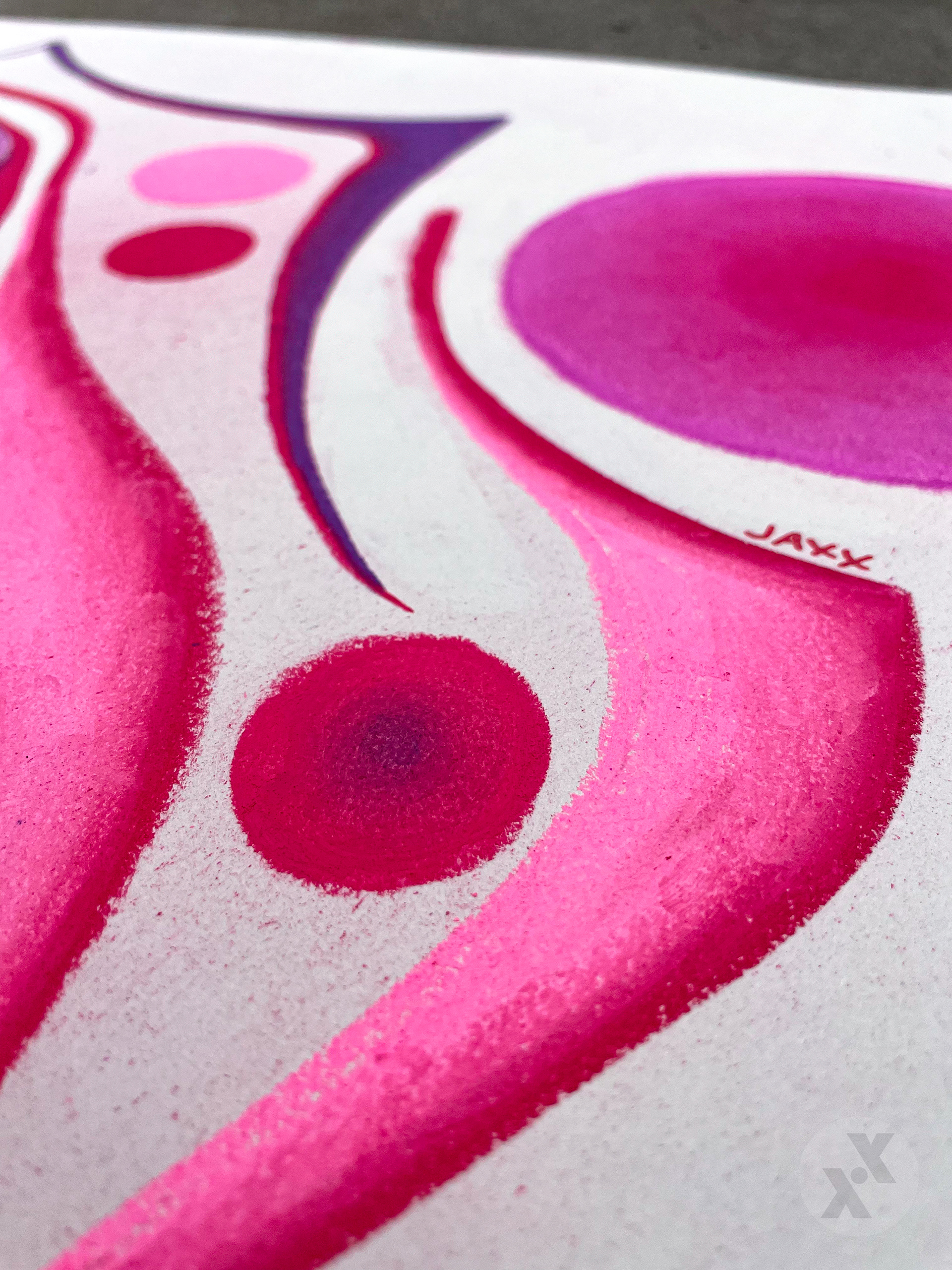 Pride Flags 2022 – Lesbian (pastel chalk)