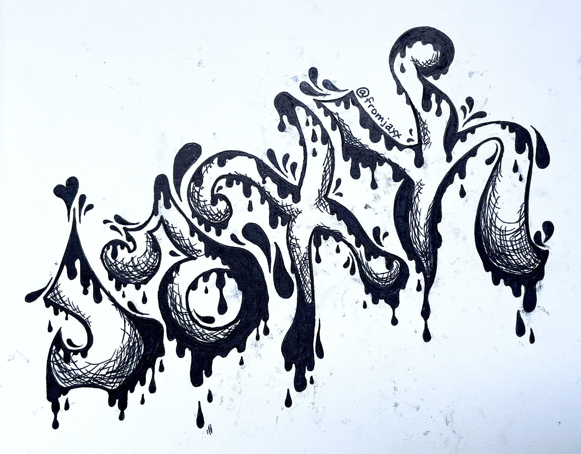Drip-onym (Pilot Precise V5)