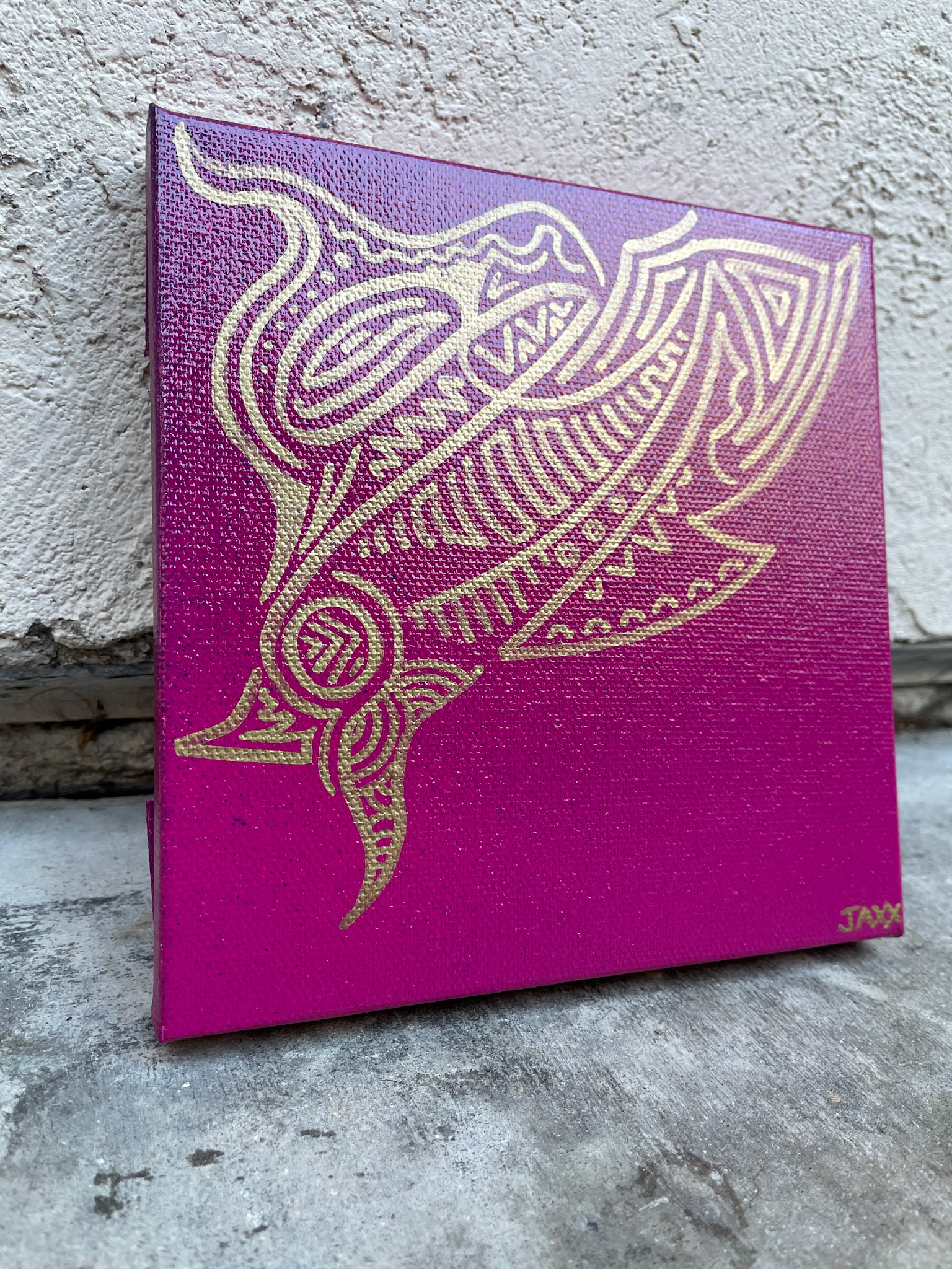 Hornbill (aerosol, Sharpie) – 2021