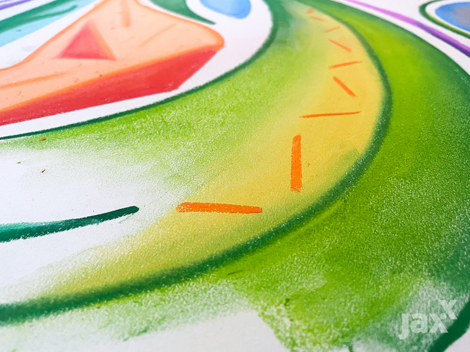 Untitled, 2022 (oil pastel)