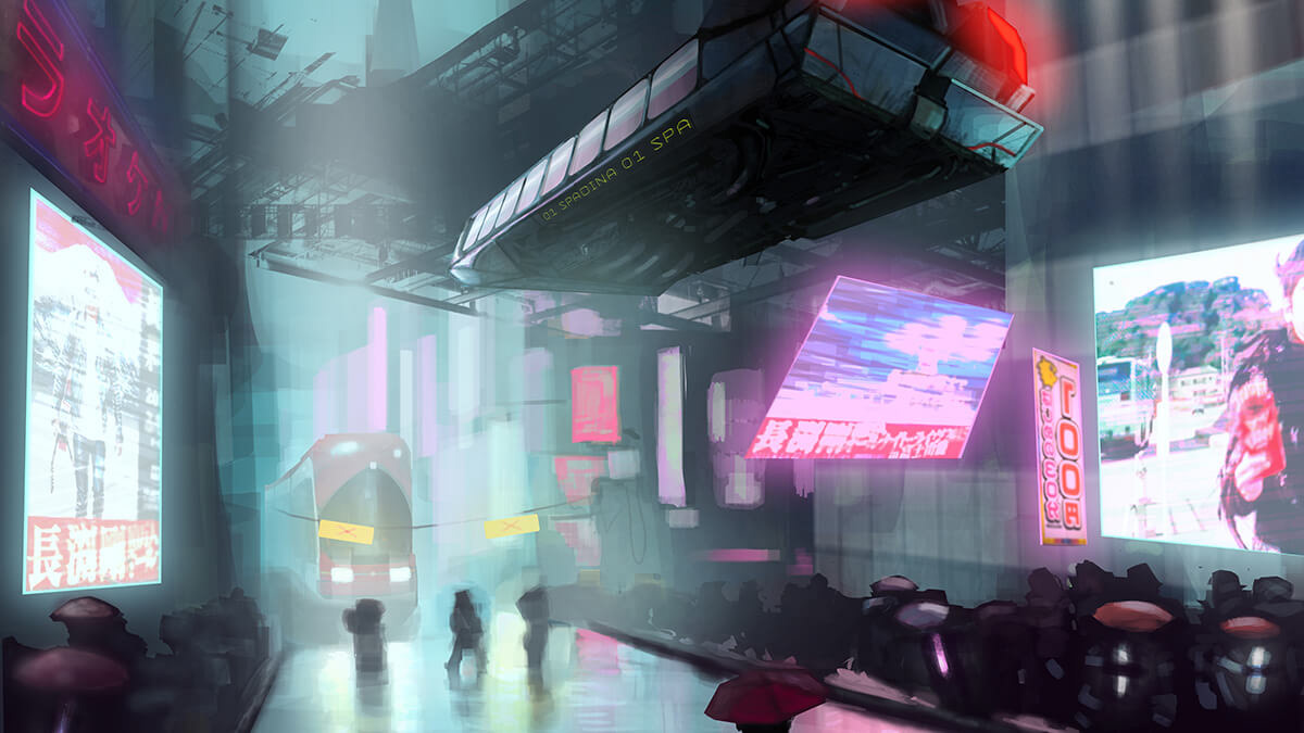 #Toronto2049 by Canadian artist, Jamie MacDonald