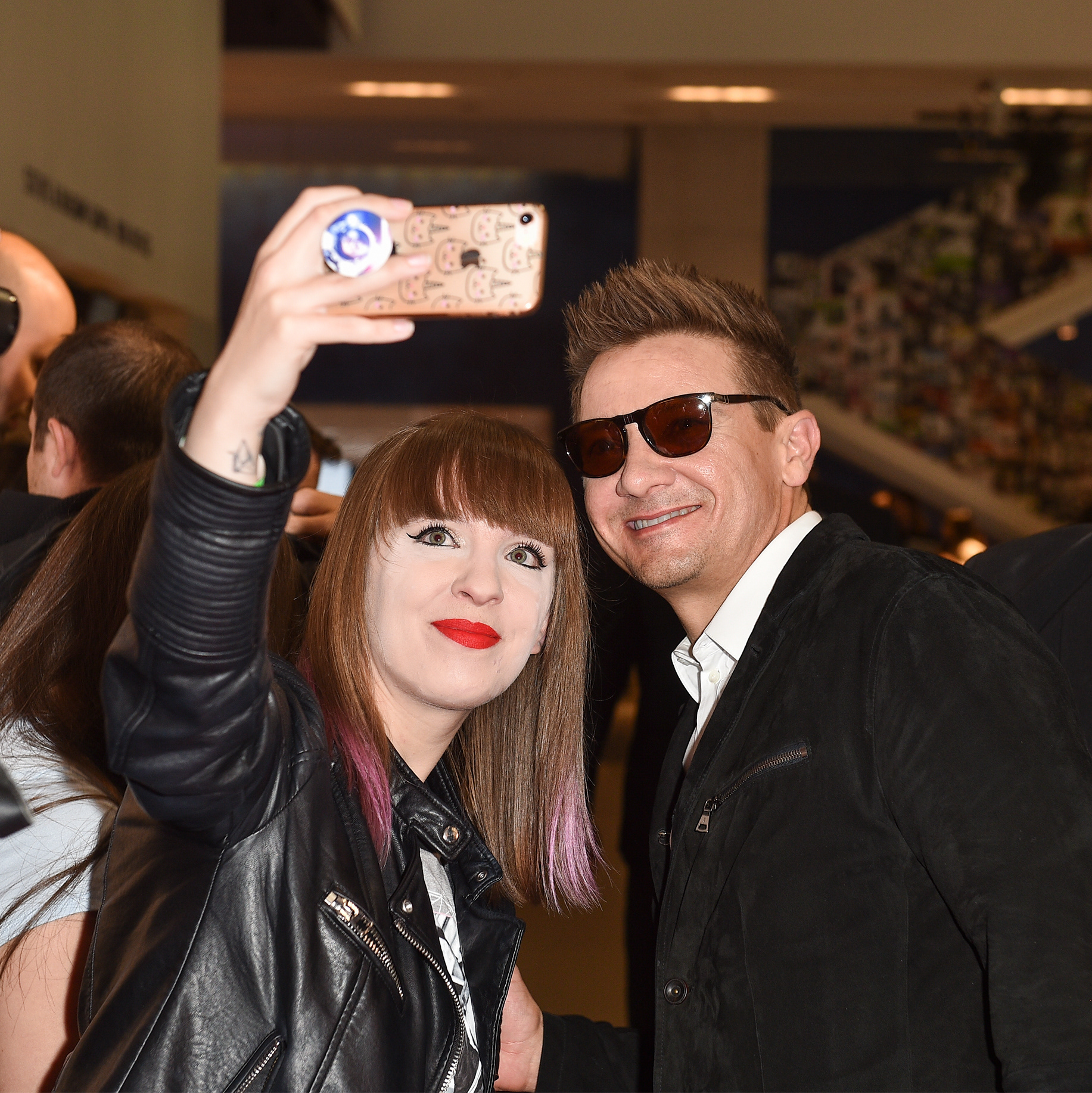 Actor Jeremy Renner attends #TAGinTO, an exclusive Canadian screening of the upcoming comedy “TAG” in theatres June 15, held at TIFF Bell Lightbox on June 11, 2018 in Toronto, Canada. (Photo by GP Images/Getty Images for Warner Bros. Canada)