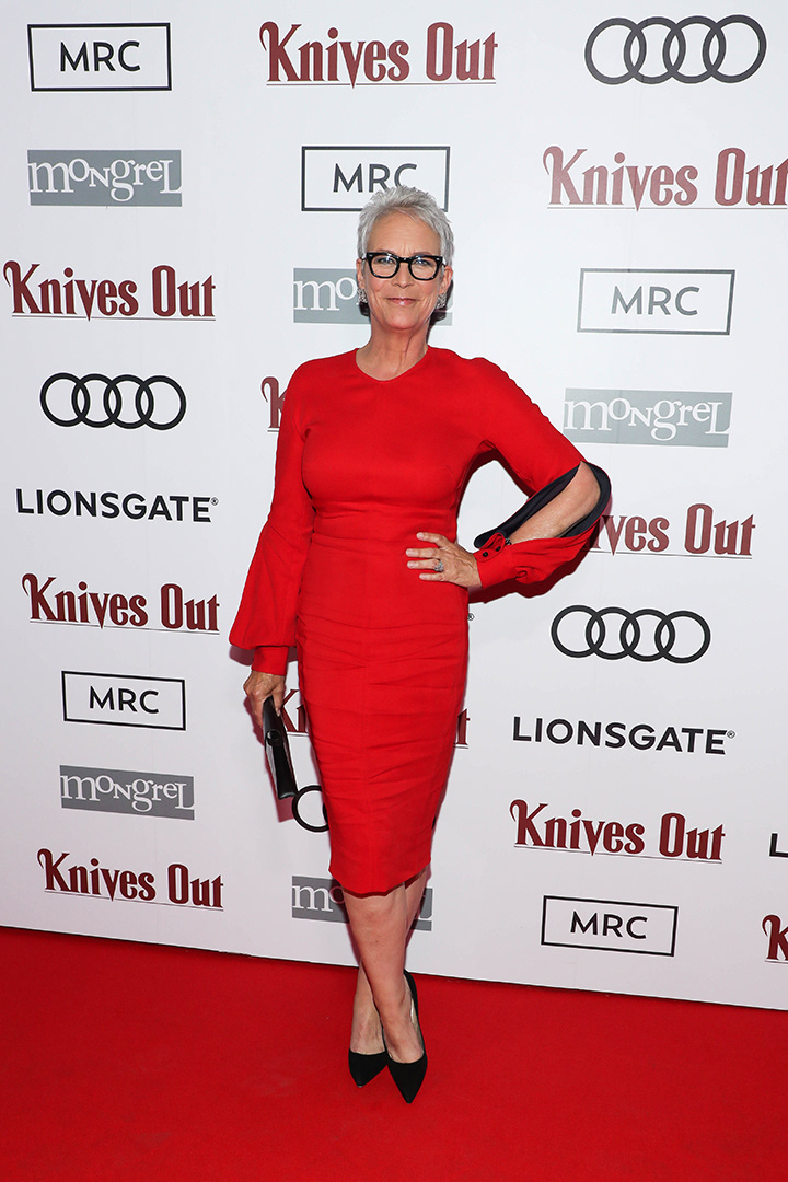 Jamie Lee Curtis attends the Audi Canada, Lionsgate, Mongrel Media and MRC post-screening event for Knives Out at Patria during The Toronto International Film Festival on September 7, 2019 in Toronto, Canada. (Photo by Jemal Countess/Getty Images for Audi)