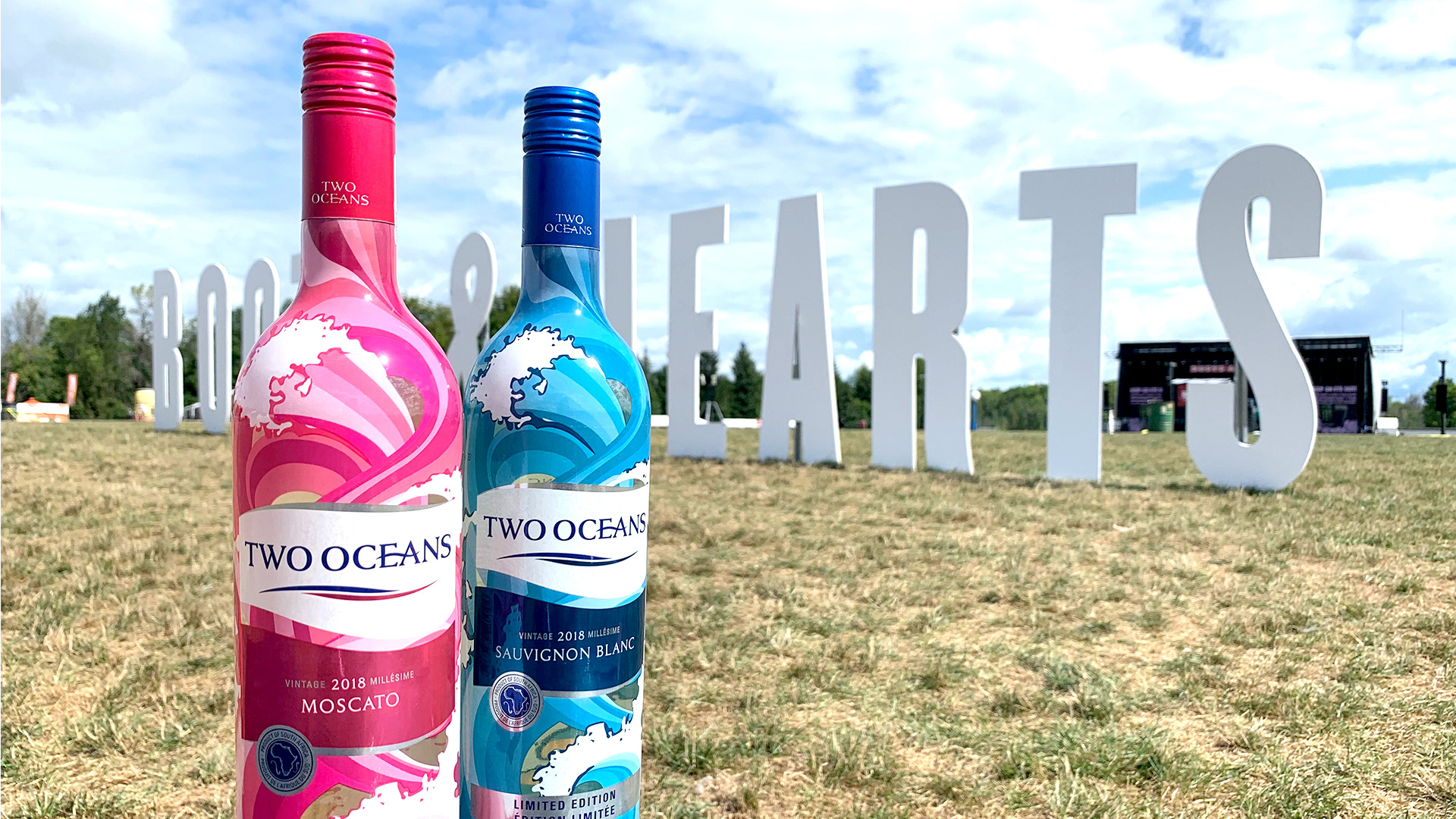 Two Oceans, official wine sponsor of the 2019 Boots & Hearts Music Festival.