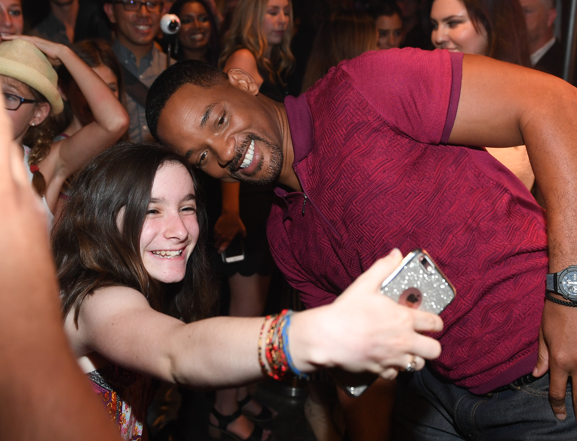Actor Will Smith attends the grand opening of the “Suicide Squad” Toronto Belle Reve Penitentiary Fan Experience co-sponsored by Audi at the Fermenting Cellar in the Distillery District on July 26, 2016 in Toronto, Canada. (Photo by George Pimentel/WireImage)