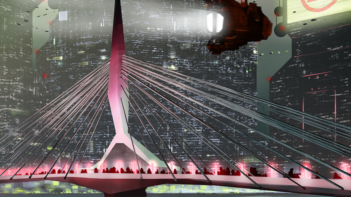 #Winnipeg2049 by Canadian artist, Jamie MacDonald
