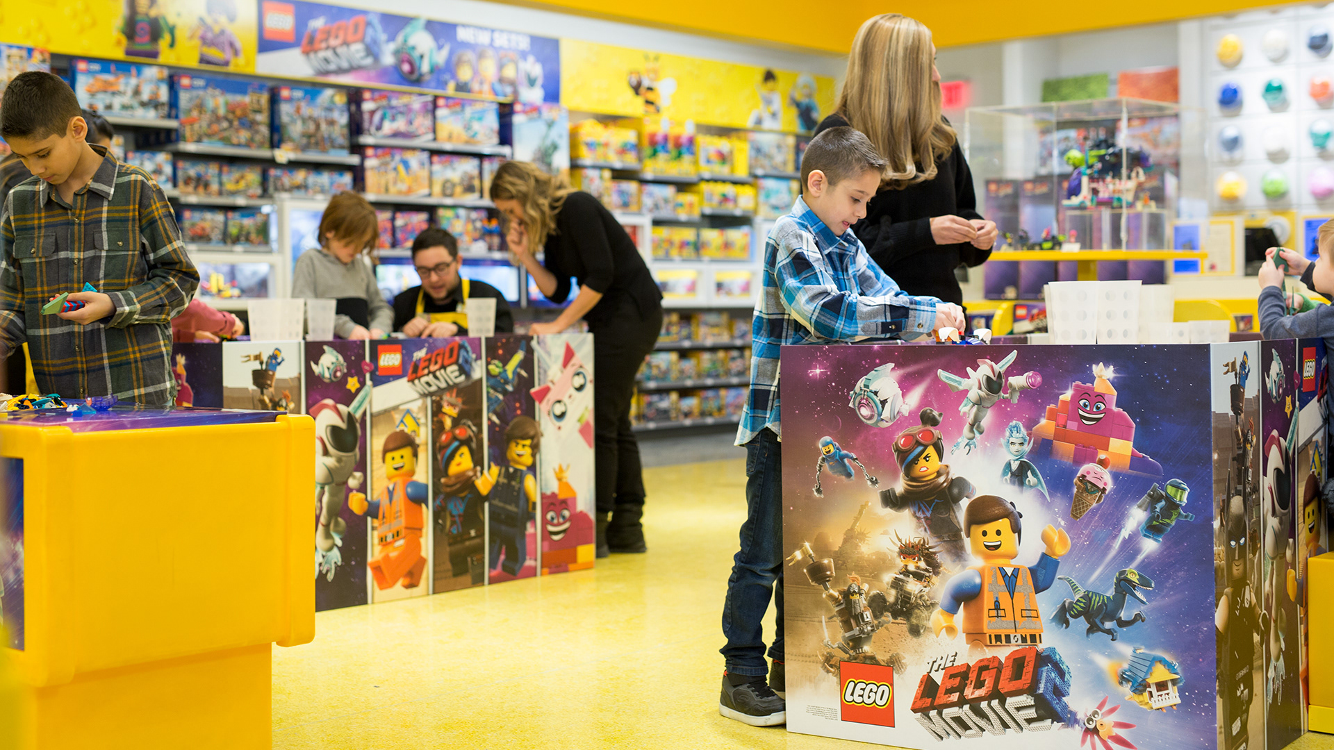 Families put their building skills to the test in celebration of The LEGO Movie 2: The Second Part.
