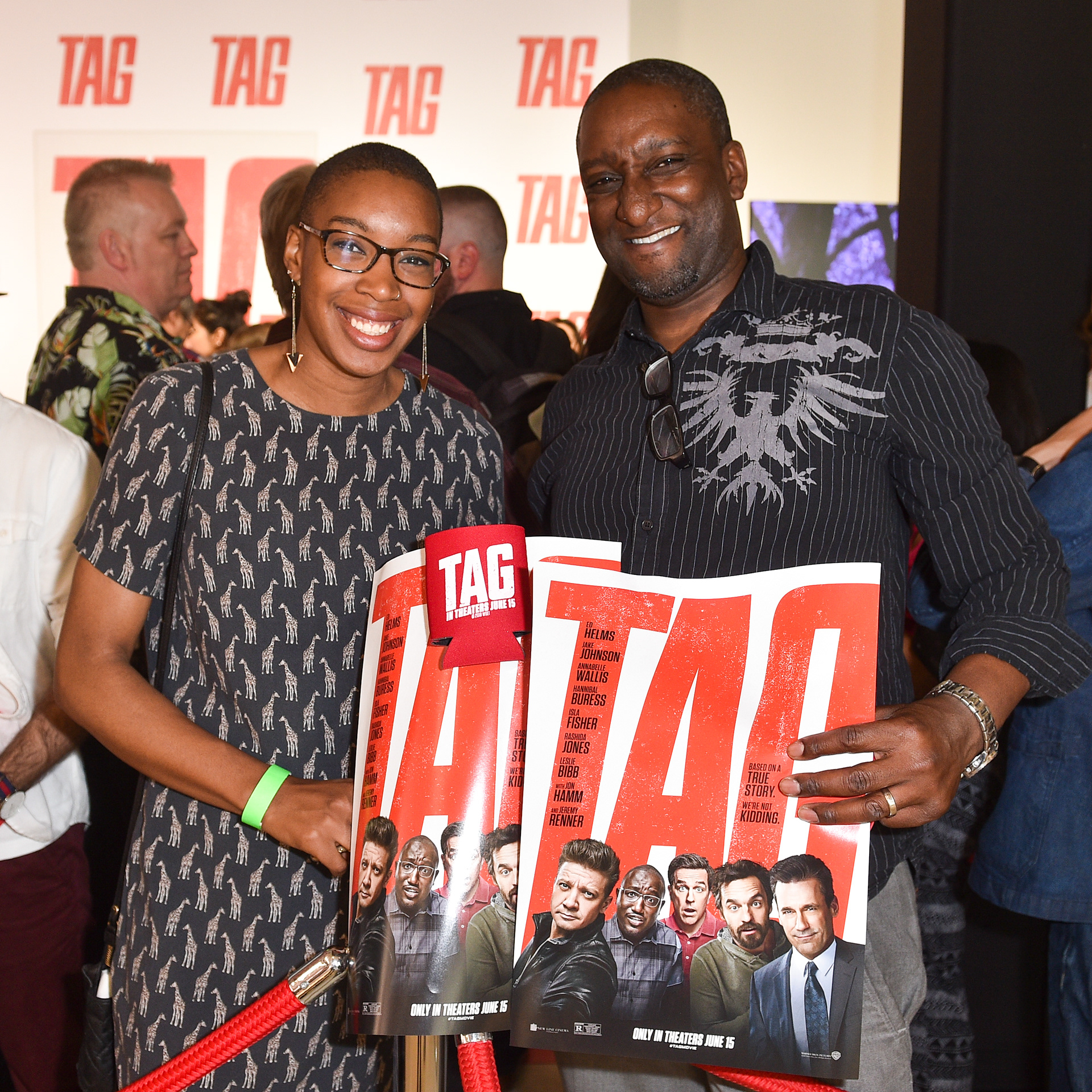 Fans await actors Ed Helms, Jeremy Renner and Jon Hamm at #TAGinTO, an exclusive Canadian screening of the upcoming comedy “TAG” in theatres June 15, held at TIFF Bell Lightbox on June 11, 2018 in Toronto, Canada. (Photo by GP Images/Getty Images for Warner Bros. Canada)