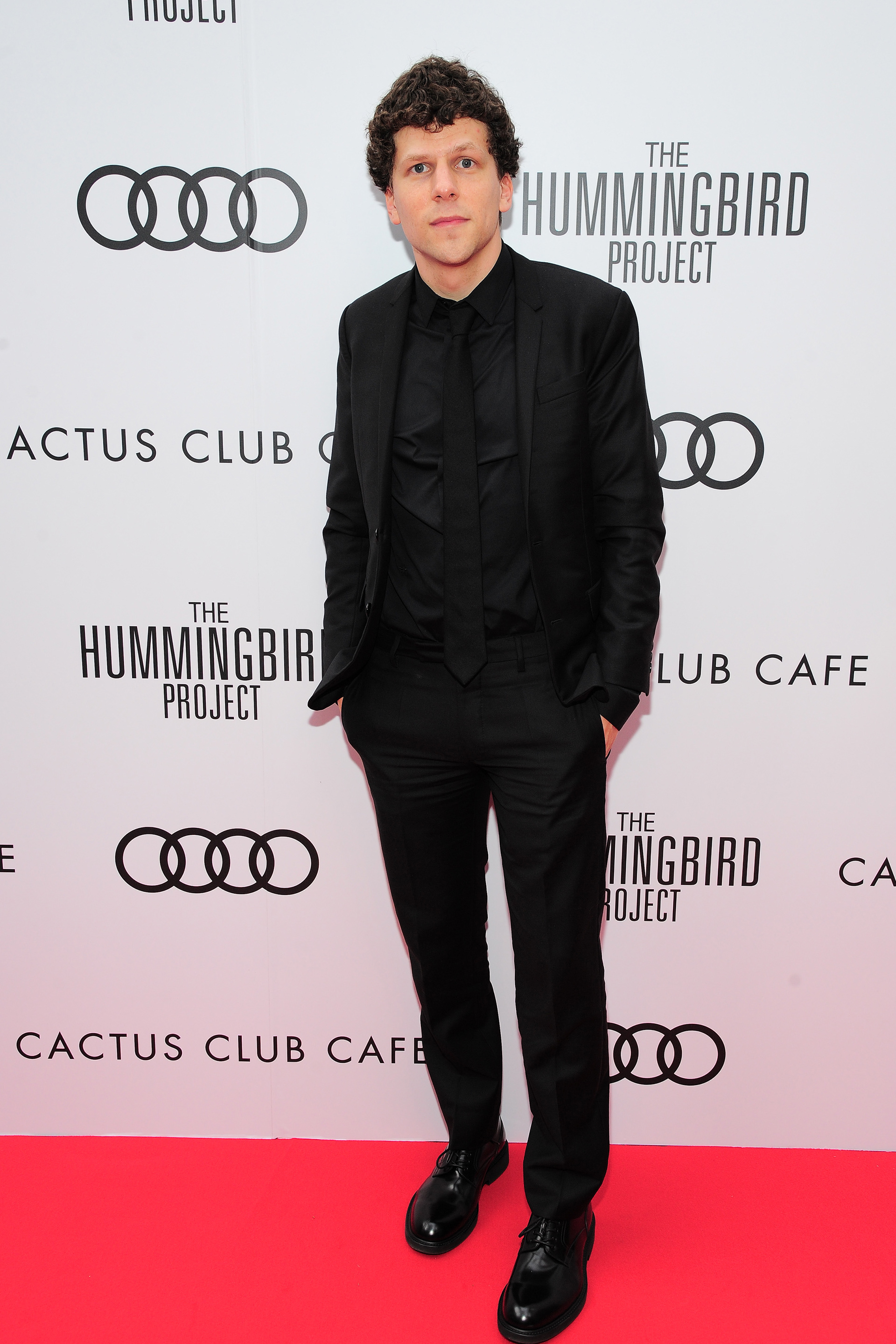 Jesse Eisenberg attends the post-screening event for “The Hummingbird Project”