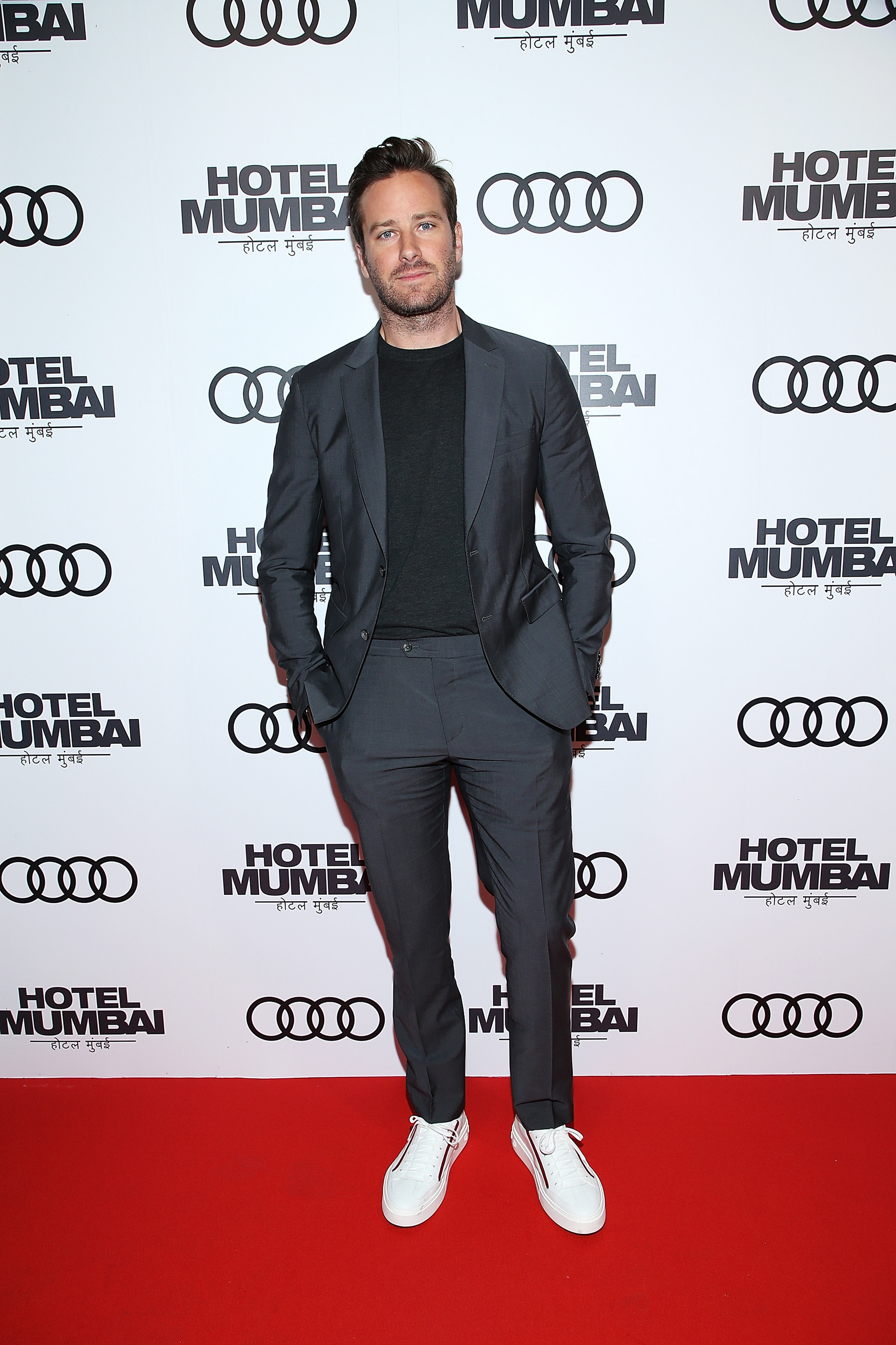 Armie Hammer attends the post-screening reception for “Hotel Mumbai"