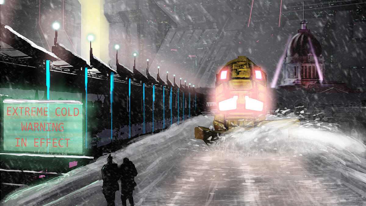 #Regina2049 by Canadian artist, Jamie MacDonald