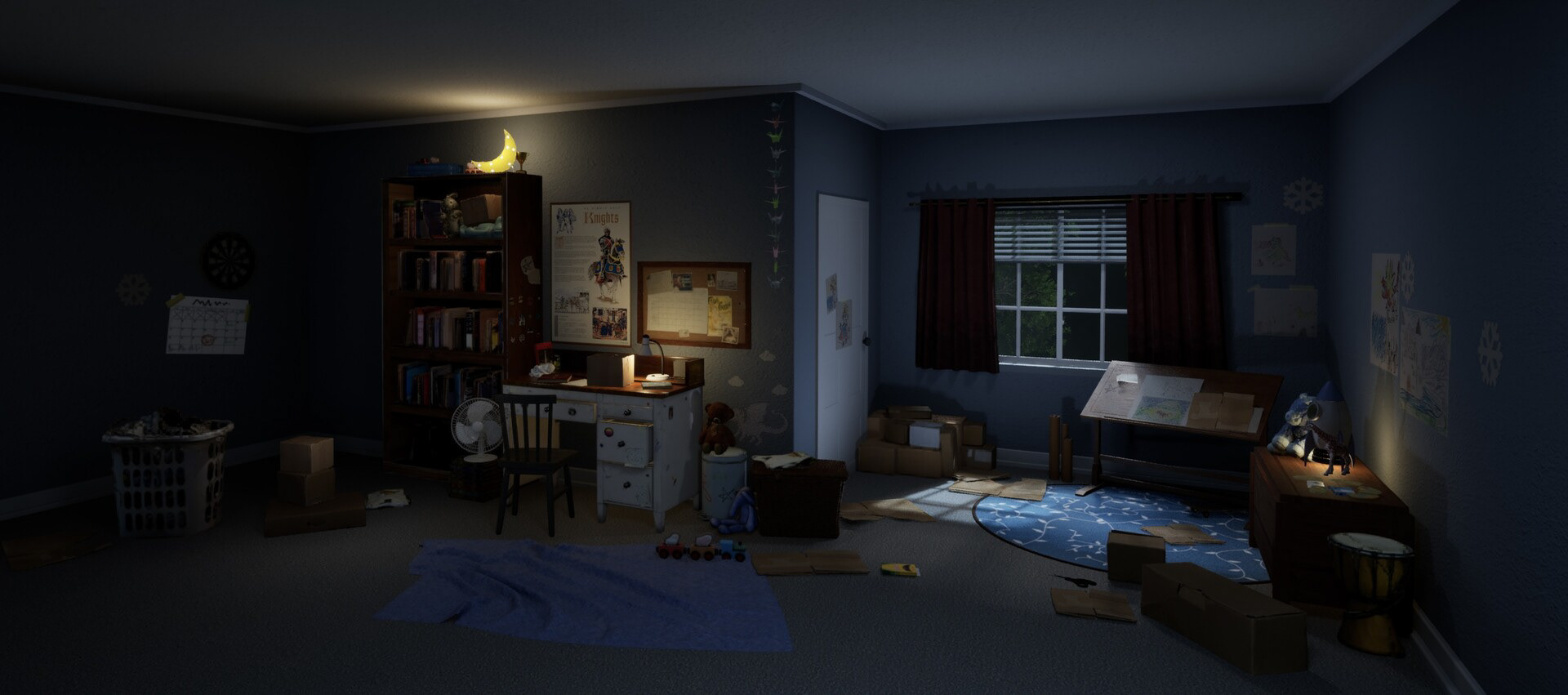 Kids Bedroom in Unreal Engine