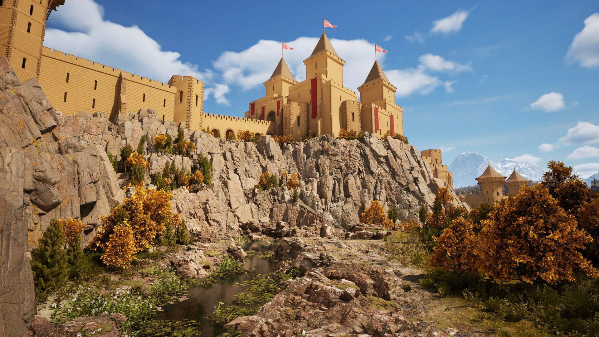 Cardboard Landscape in Unreal Engine