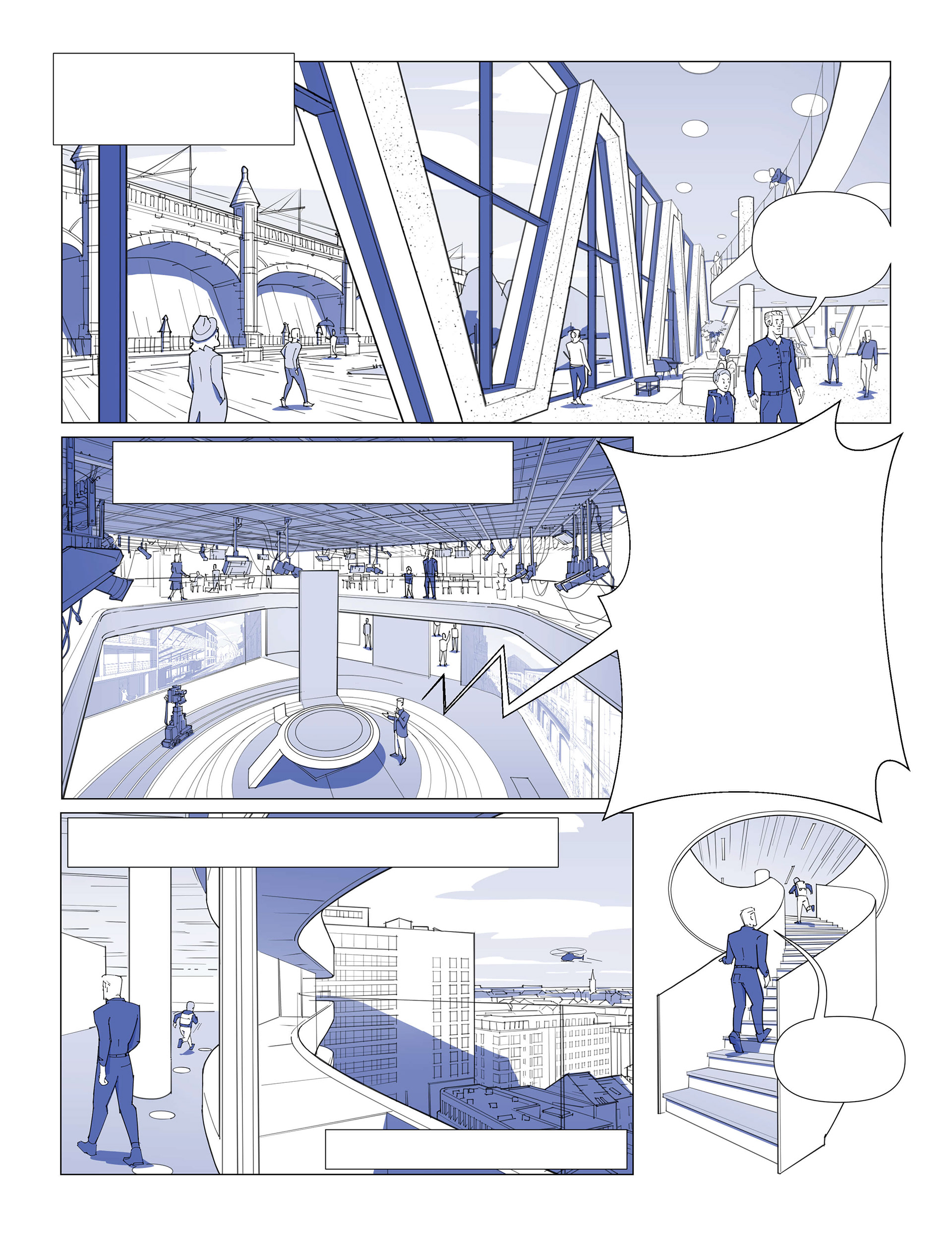 color and word balloons