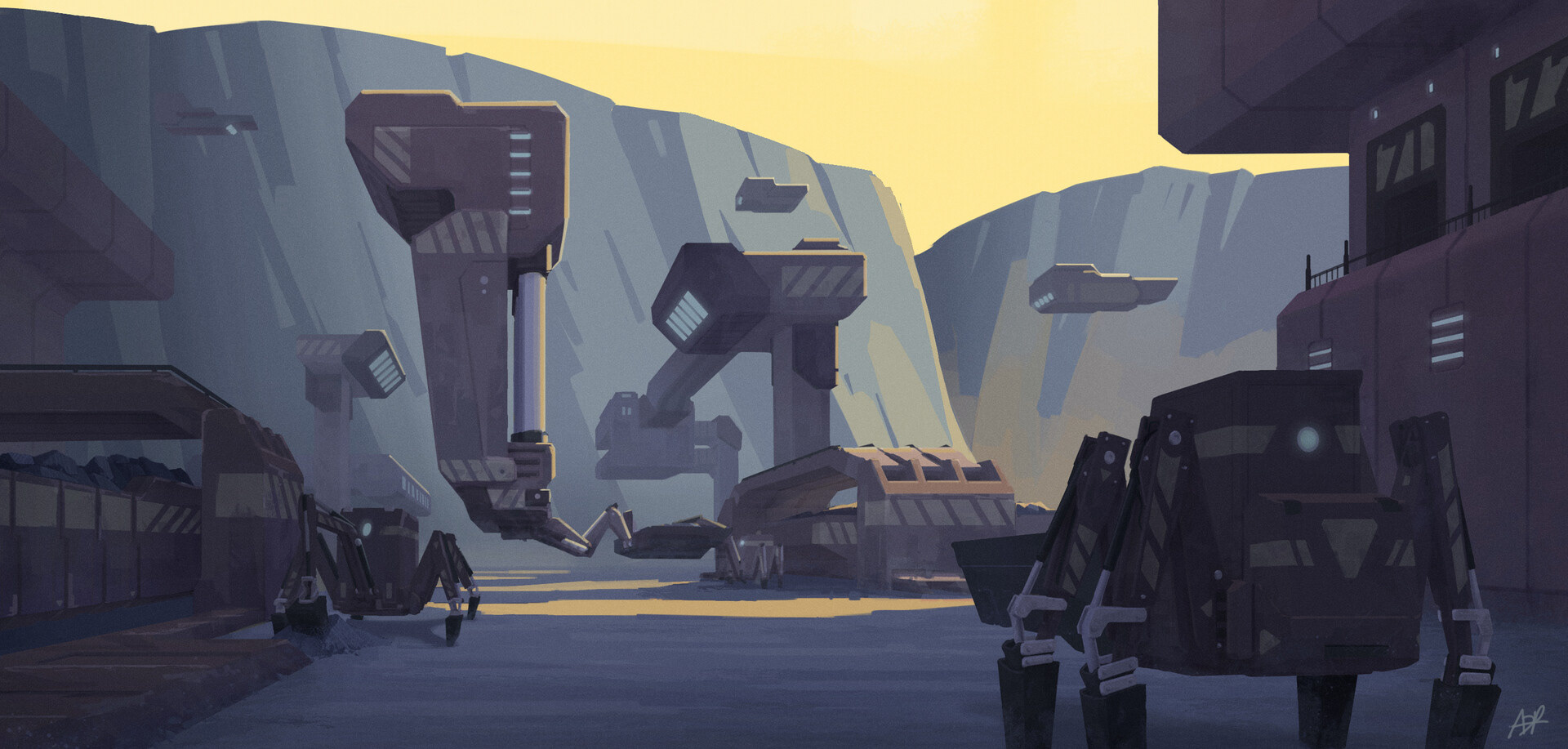 Mining grounds