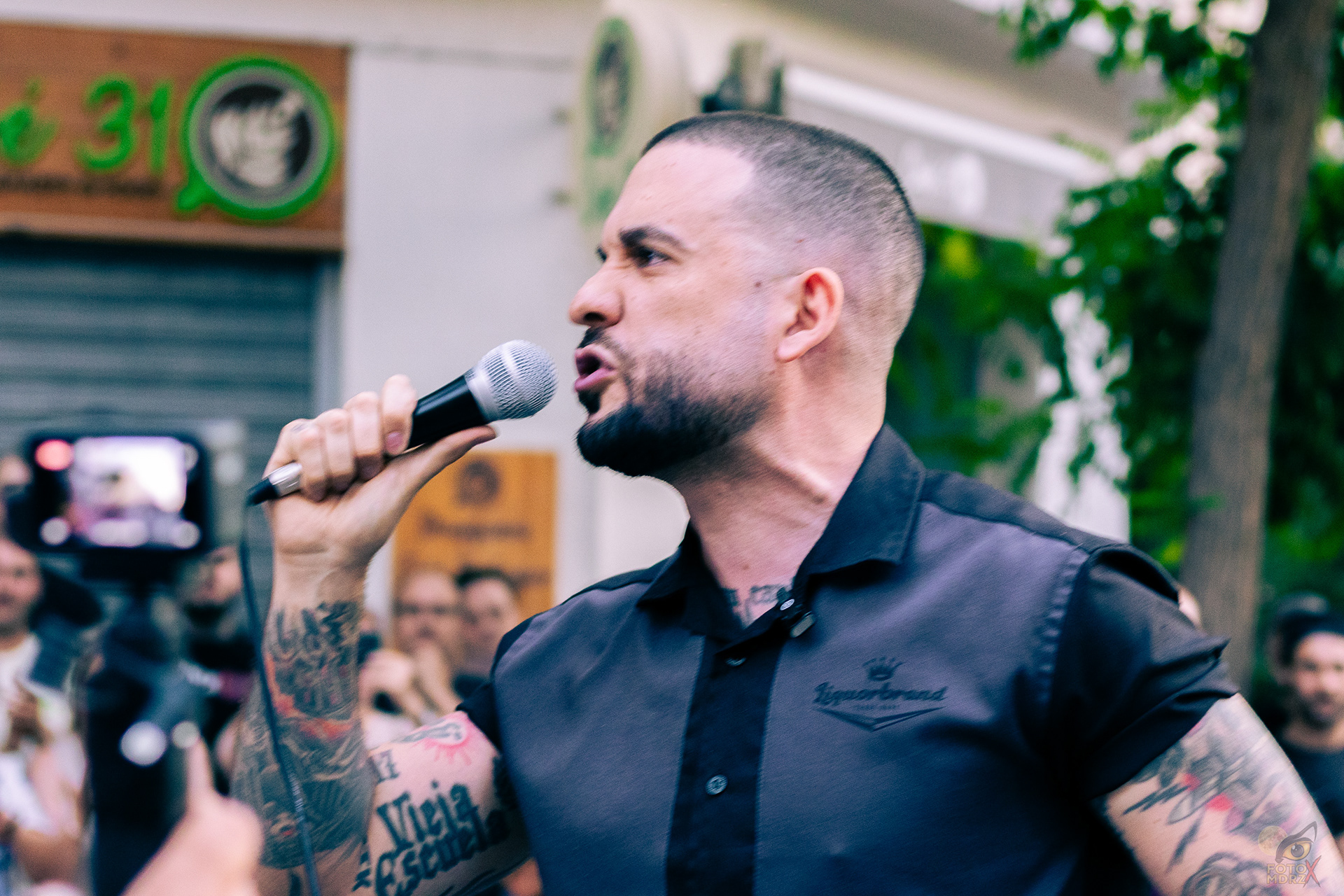 Junio 2025. Roberto Vaquero. Secretario general del partído poítico Frente Obrero. Madrid, España.