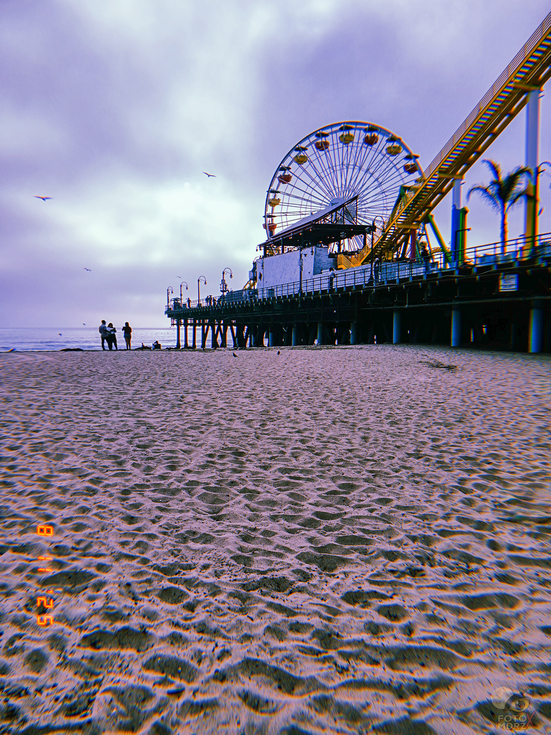 Noviembre 2025. Playa de Santa Mónica, Los Ángeles. Estados Unidos.