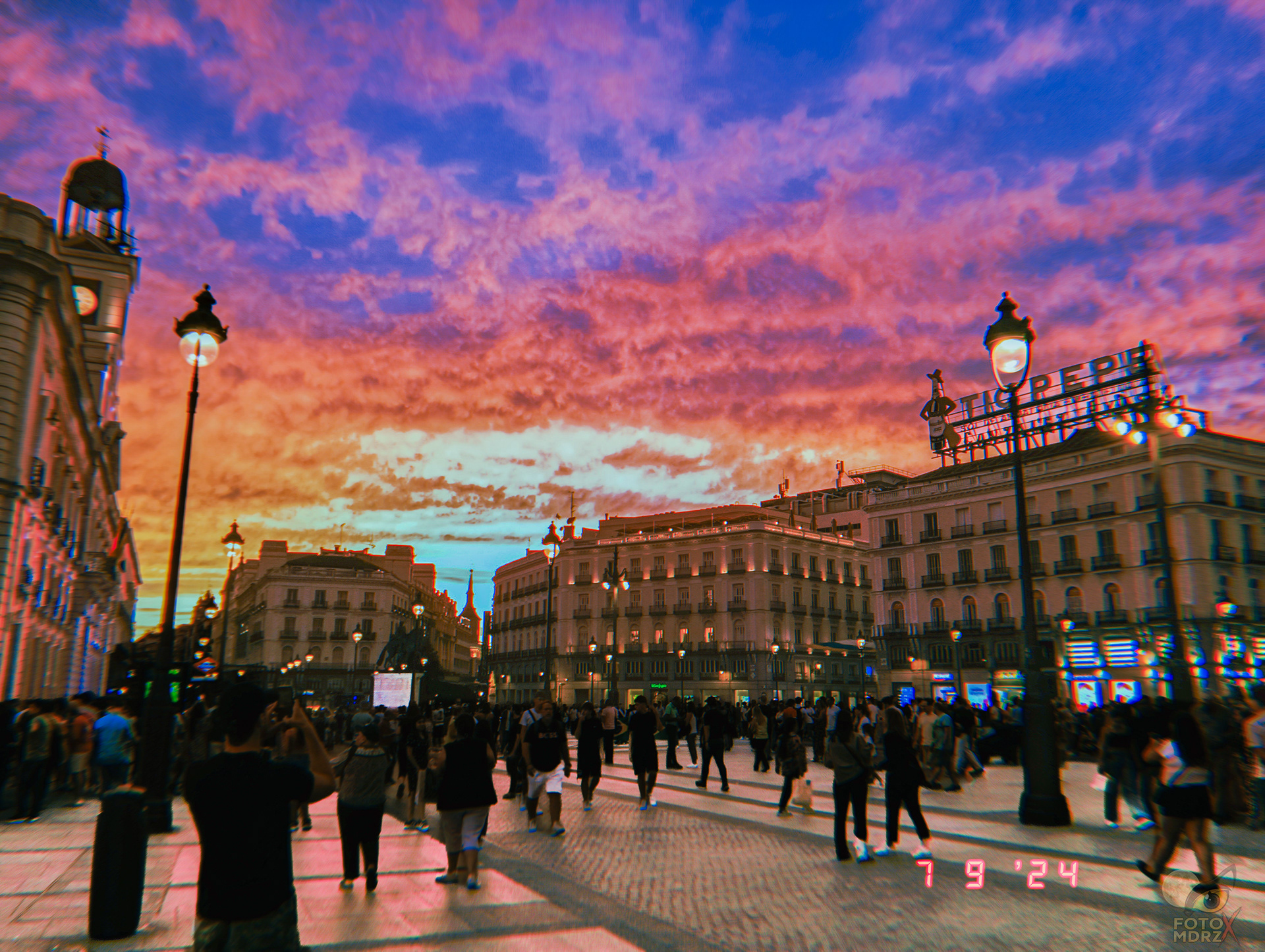 Septiembre 2024. Pueerta del Sol, Madrid, España.
