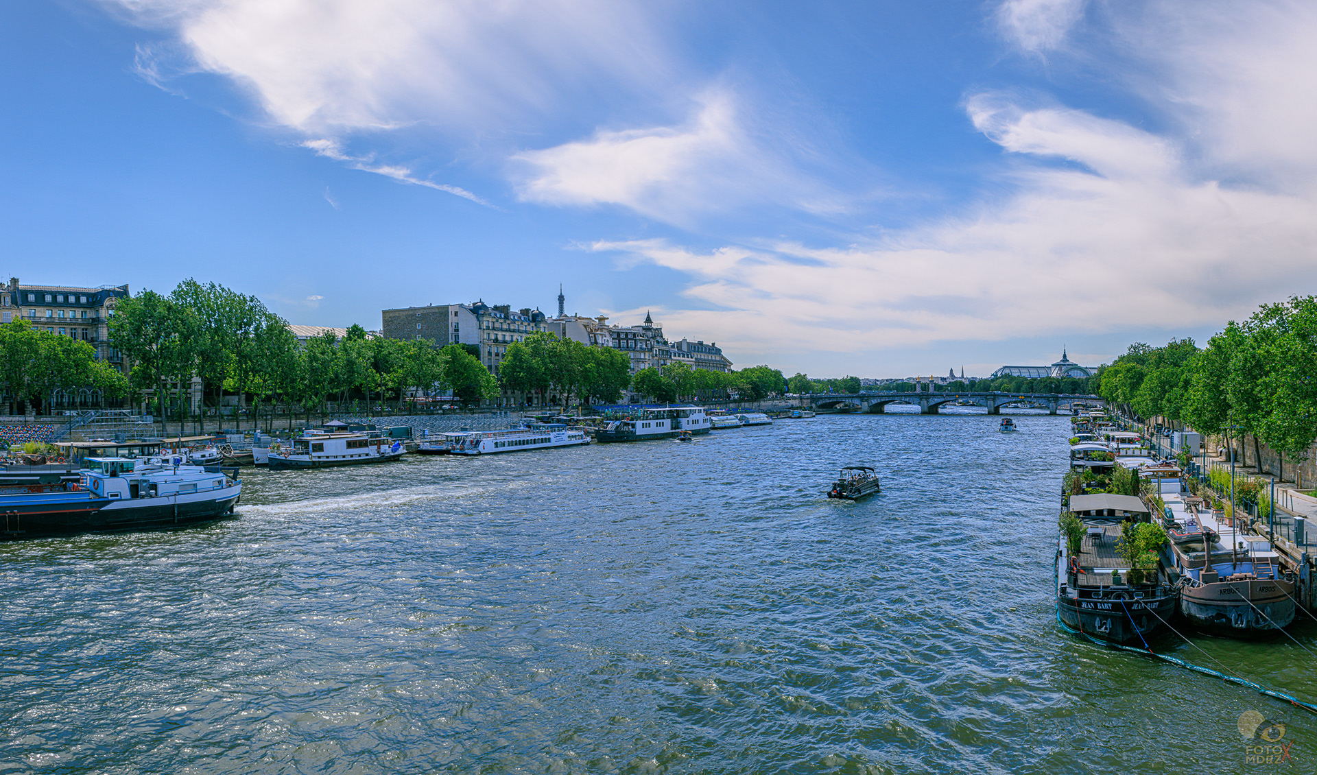Junio 2024. Río Sena, París, Francia.