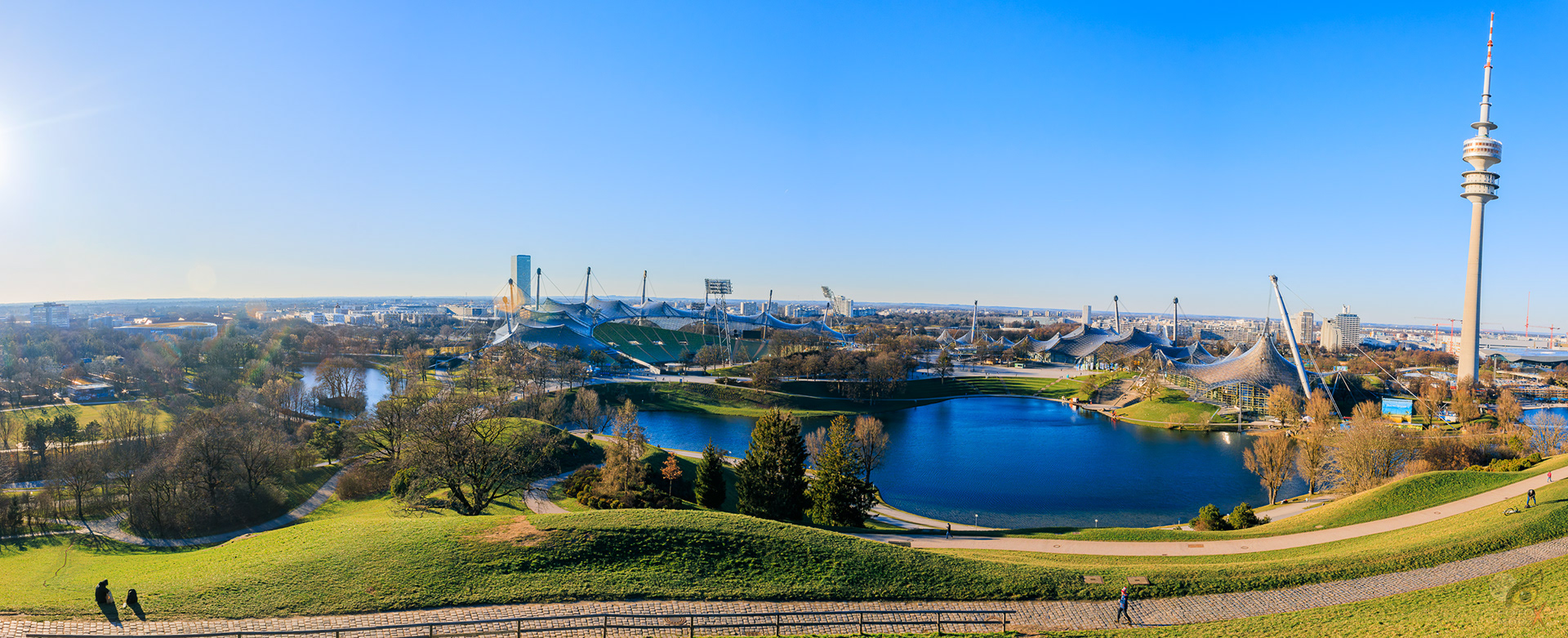 Marzo 2025. Parque olímpico. Múnich, Alemania. 