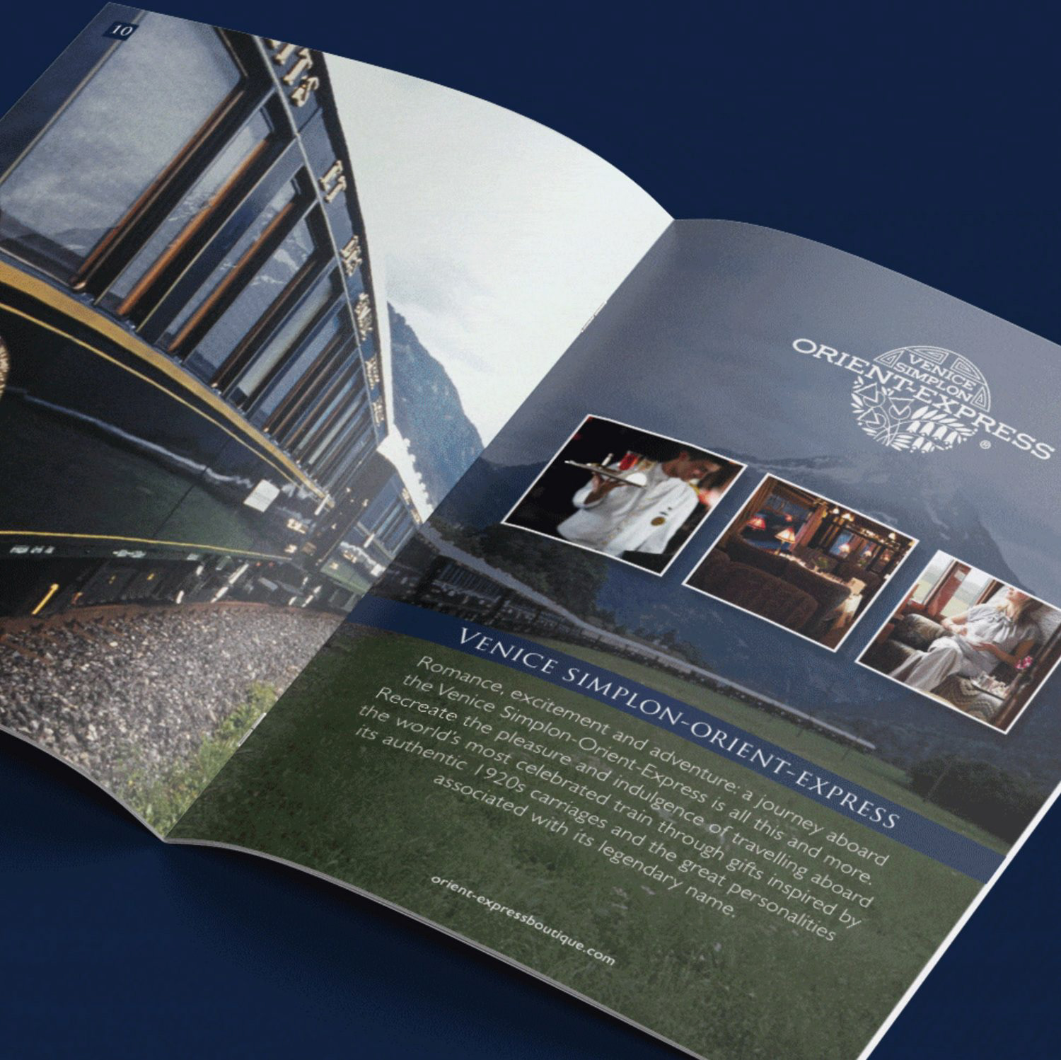 Brochure design // Orient Express