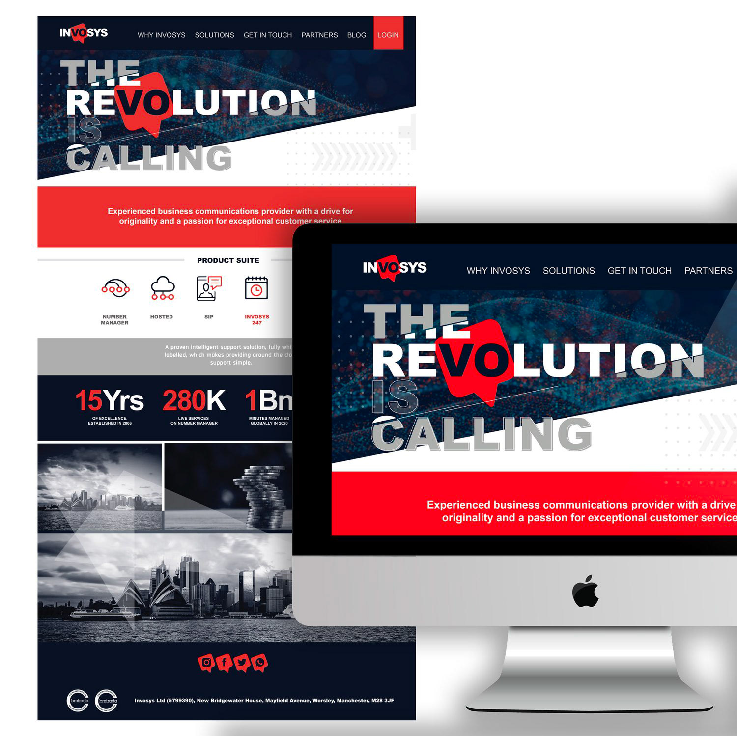 Web design // Invosys