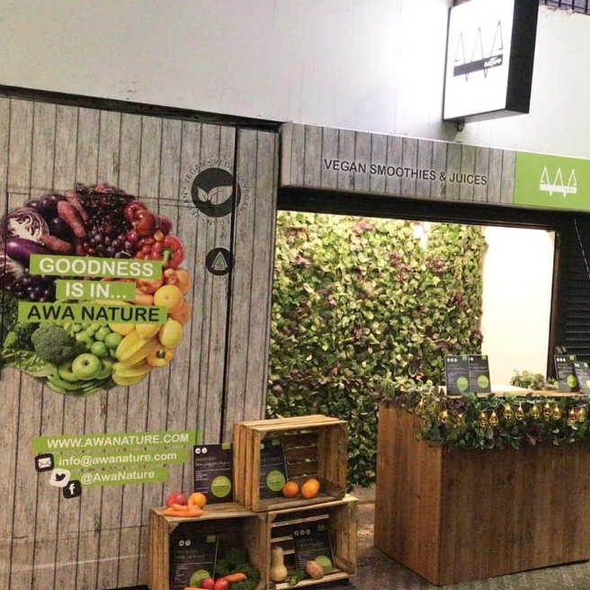 Pop-up shop design // AWA Nature