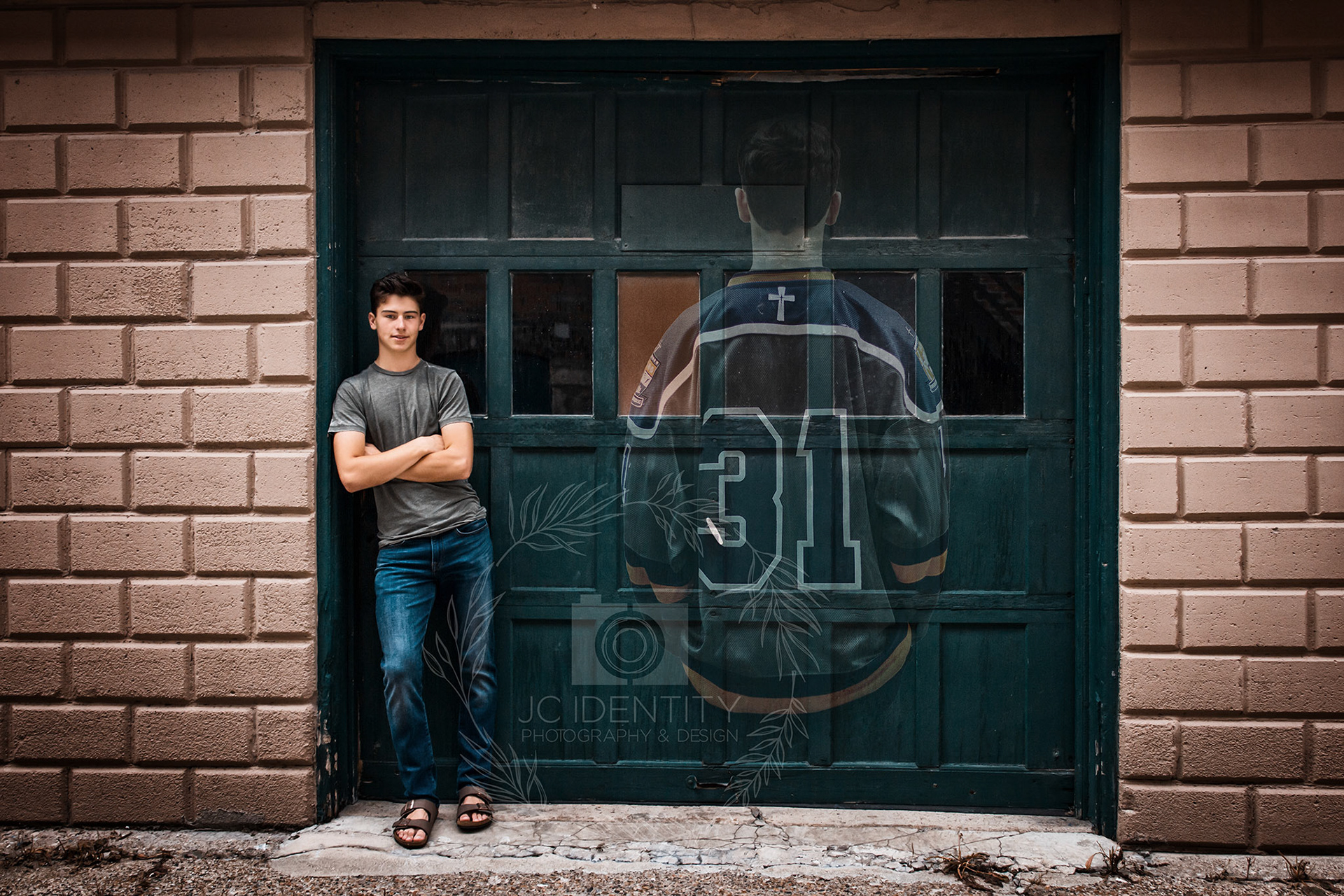 AFTER - color correction, photo morphing, added effects, resizing
