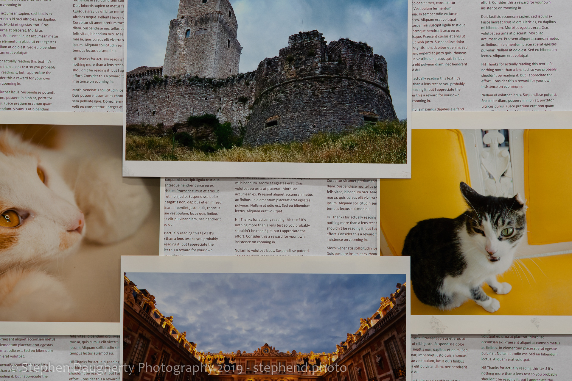 Resolution/Vignetting f/8
