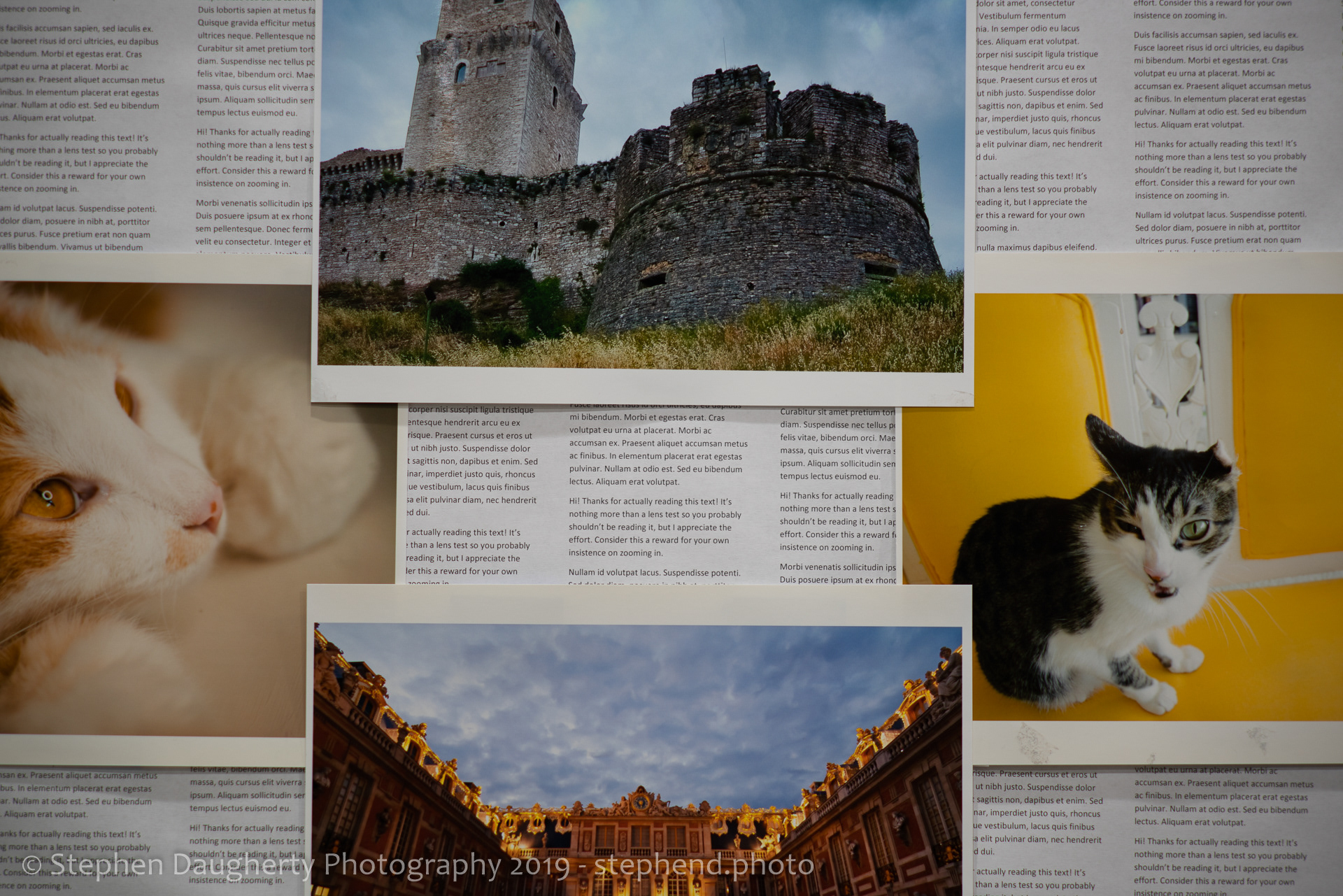 Resolution/Vignetting f/2.5